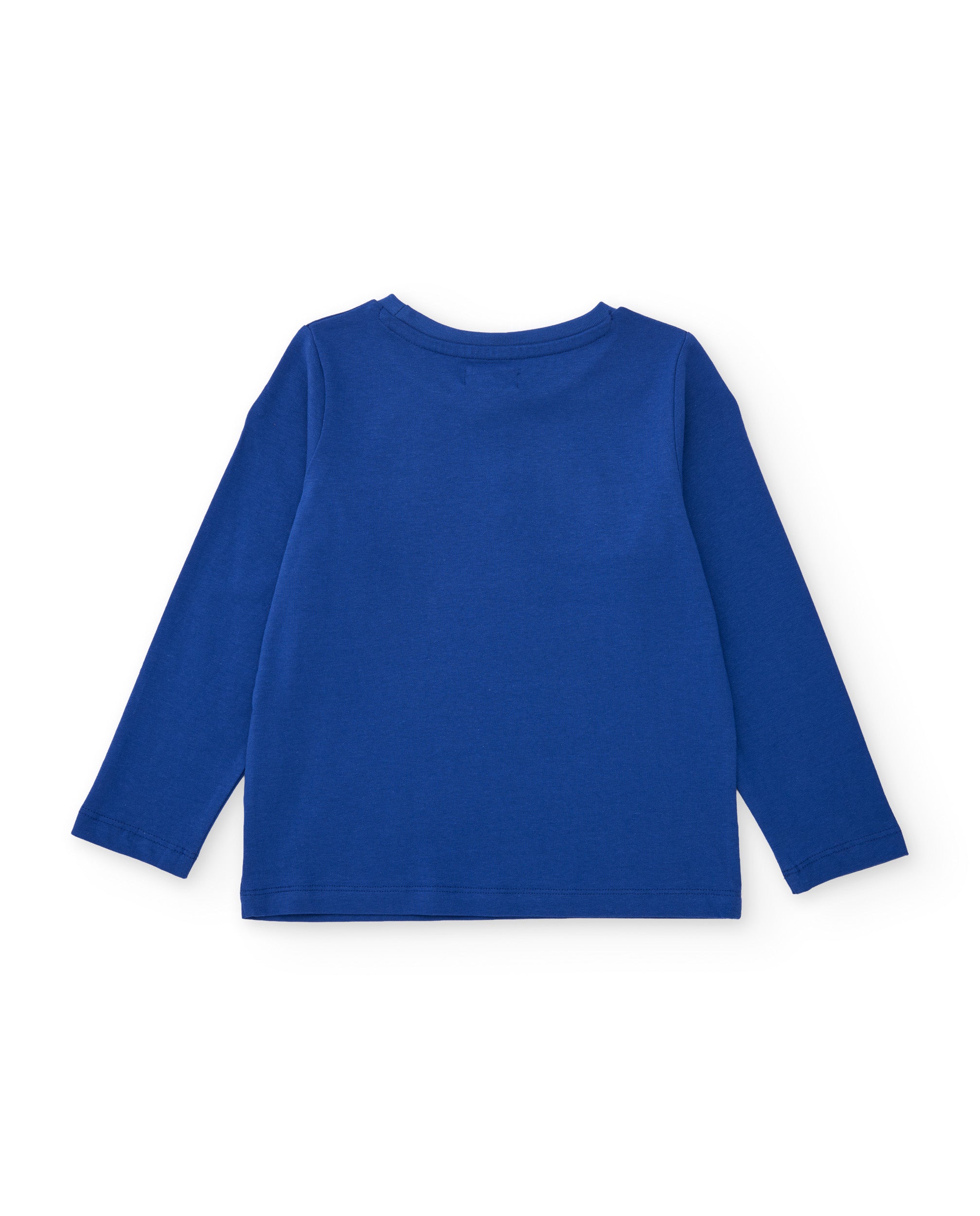 TucTuc Magliette maglia bambino blu stampa urbana