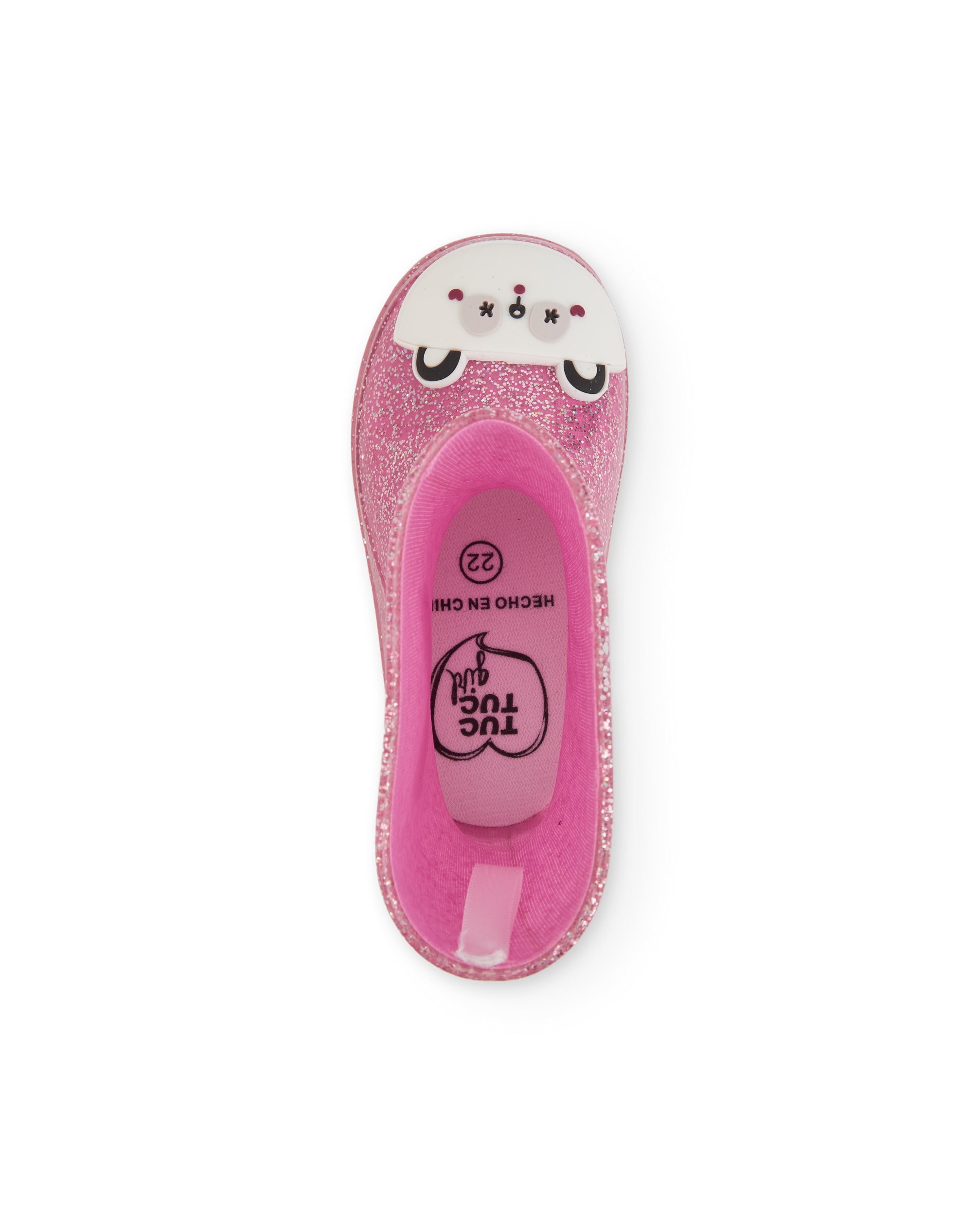TucTuc Calzature stivali pioggia bambina rosa glitter 26