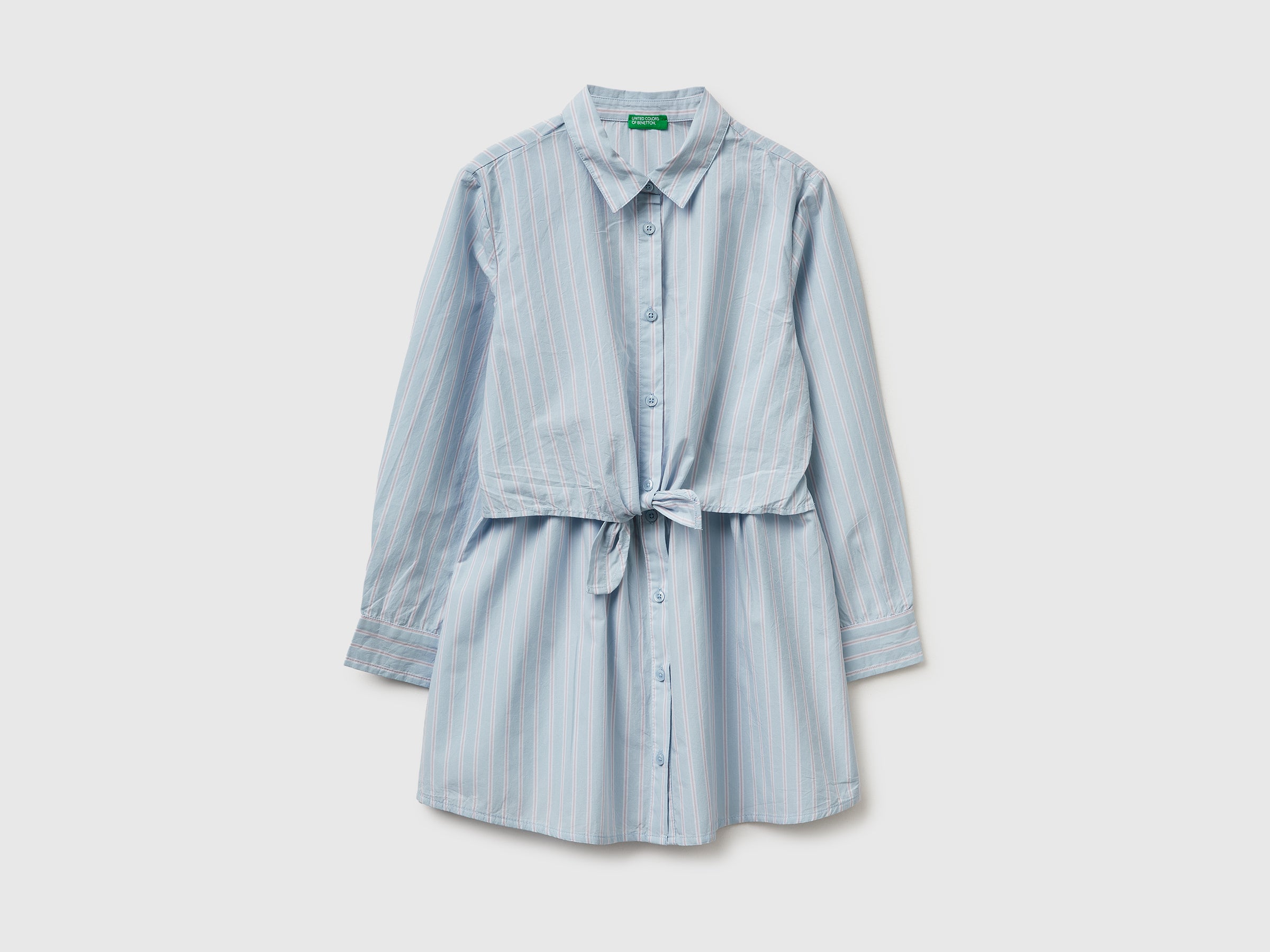 United Colors of Benetton Chemisier righe cotone taglia M