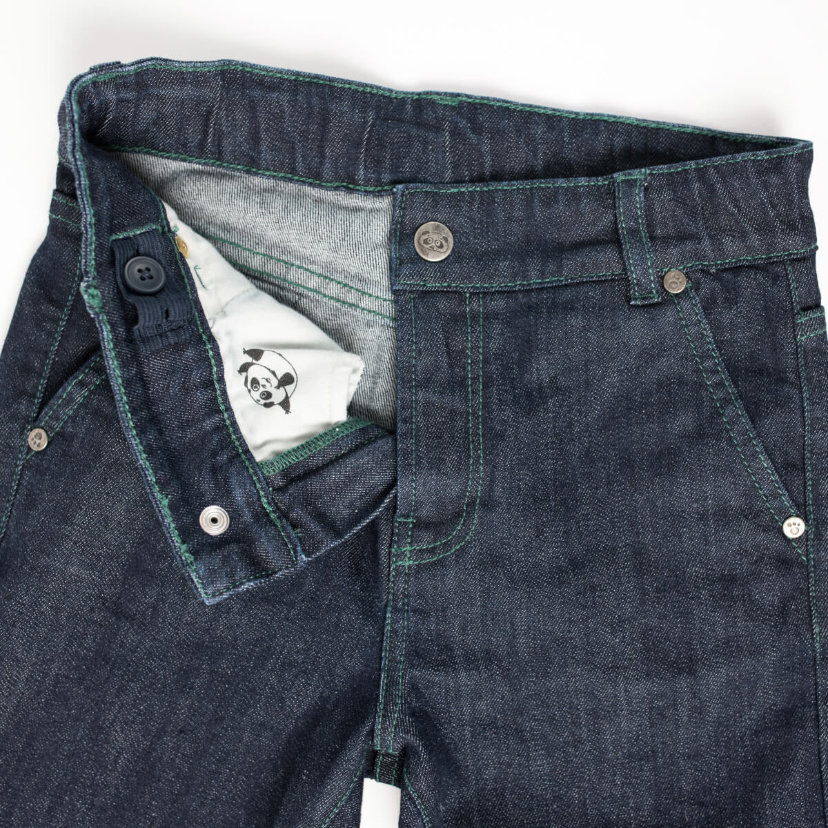 Pamboo Streetwear Jeans pantaloni jeans cotone bio bimbo