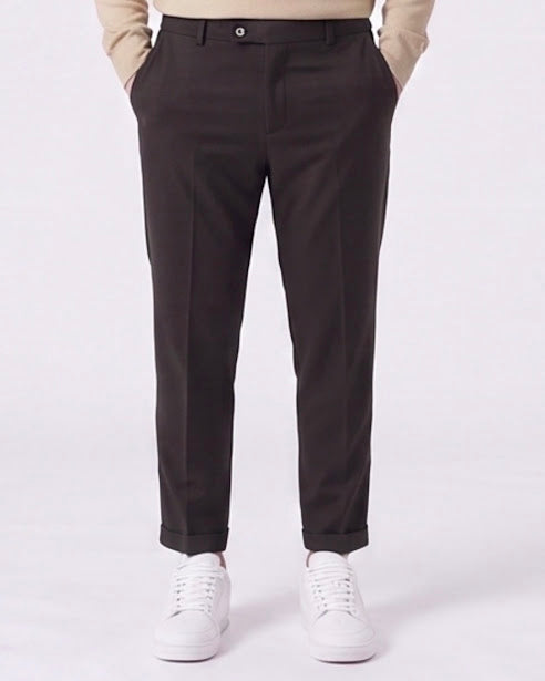 Sottosopra Duca Homme AN008095 pantalone classico nero taglia M