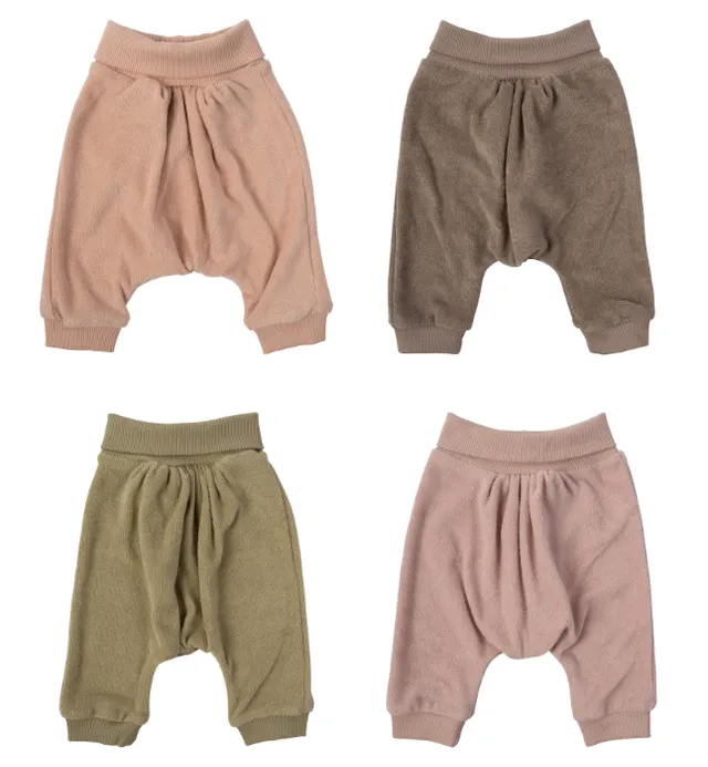 Woolly Organic Terry Trousers pantaloni neonato cotone bio