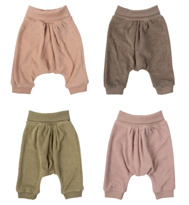 Woolly Organic Terry Trousers pantaloni neonato cotone bio