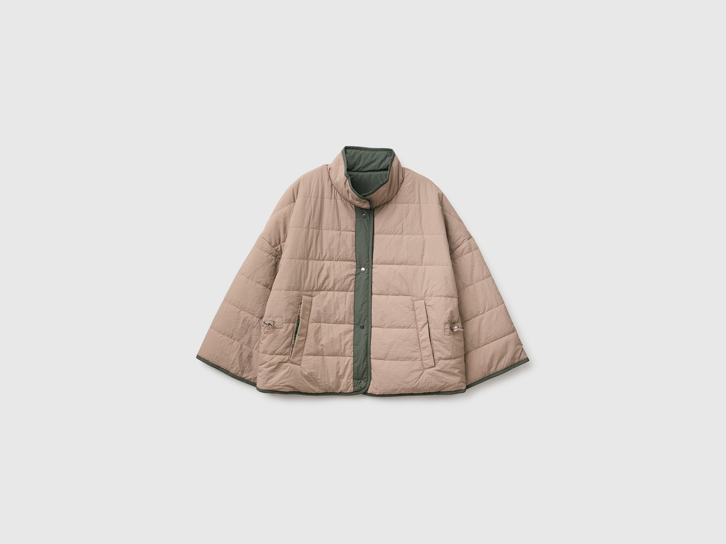 United Colors of Benetton Piumino Double Face Giacca Nylon M
