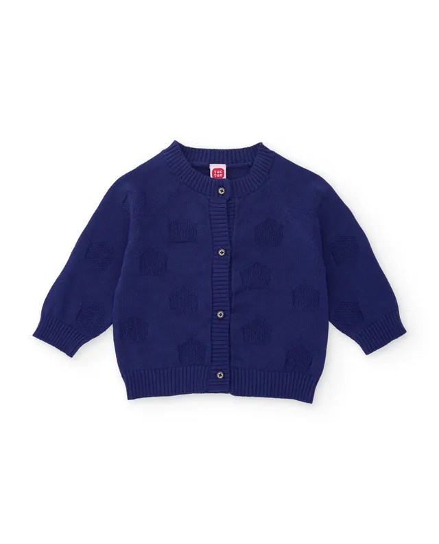 TucTuc Maglioni Giacca Neonato Blu Navy Bottoni