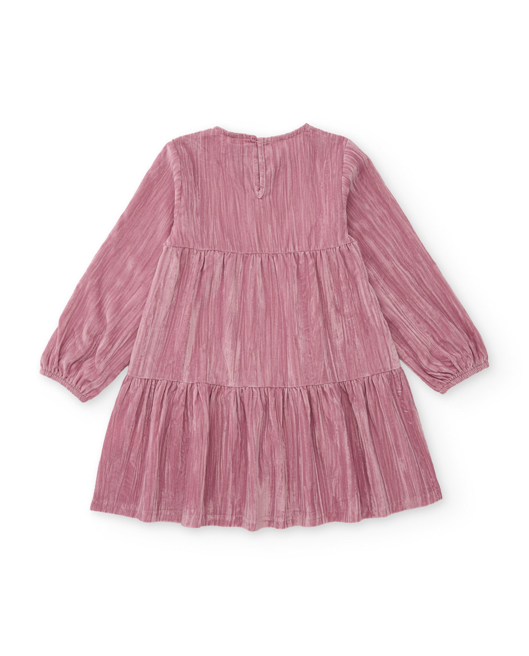 TucTuc Vestiti Abito Bambina Rosa Volant Festa