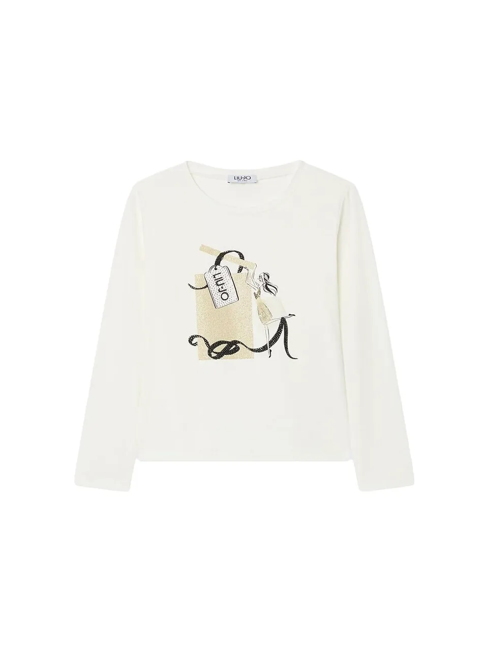 Liu Jo Baby T-Shirt Maniche Lunghe maglia taglia L jersey