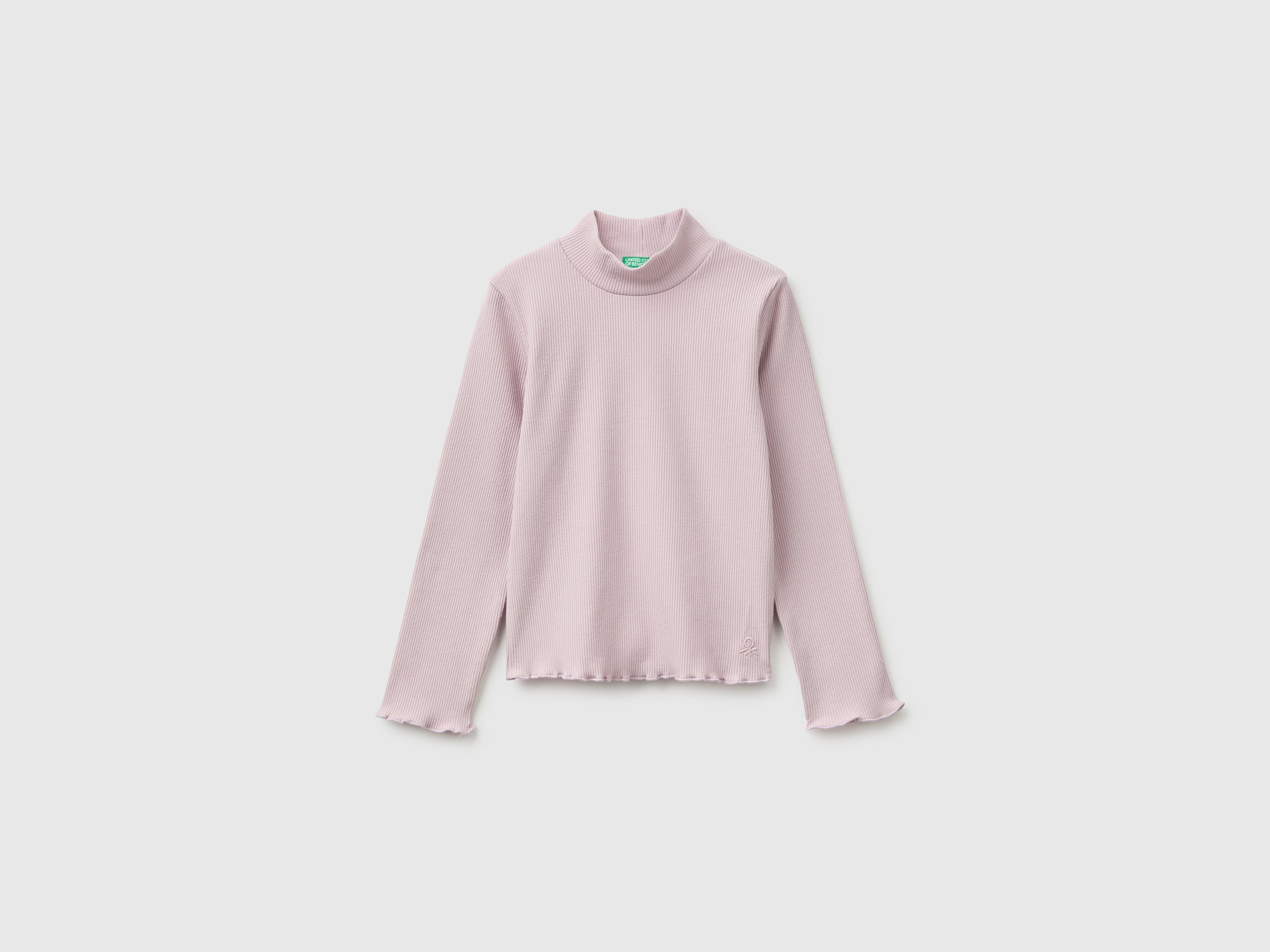United Colors of Benetton Lupetto Maglietta Cotone Collo Alto 104