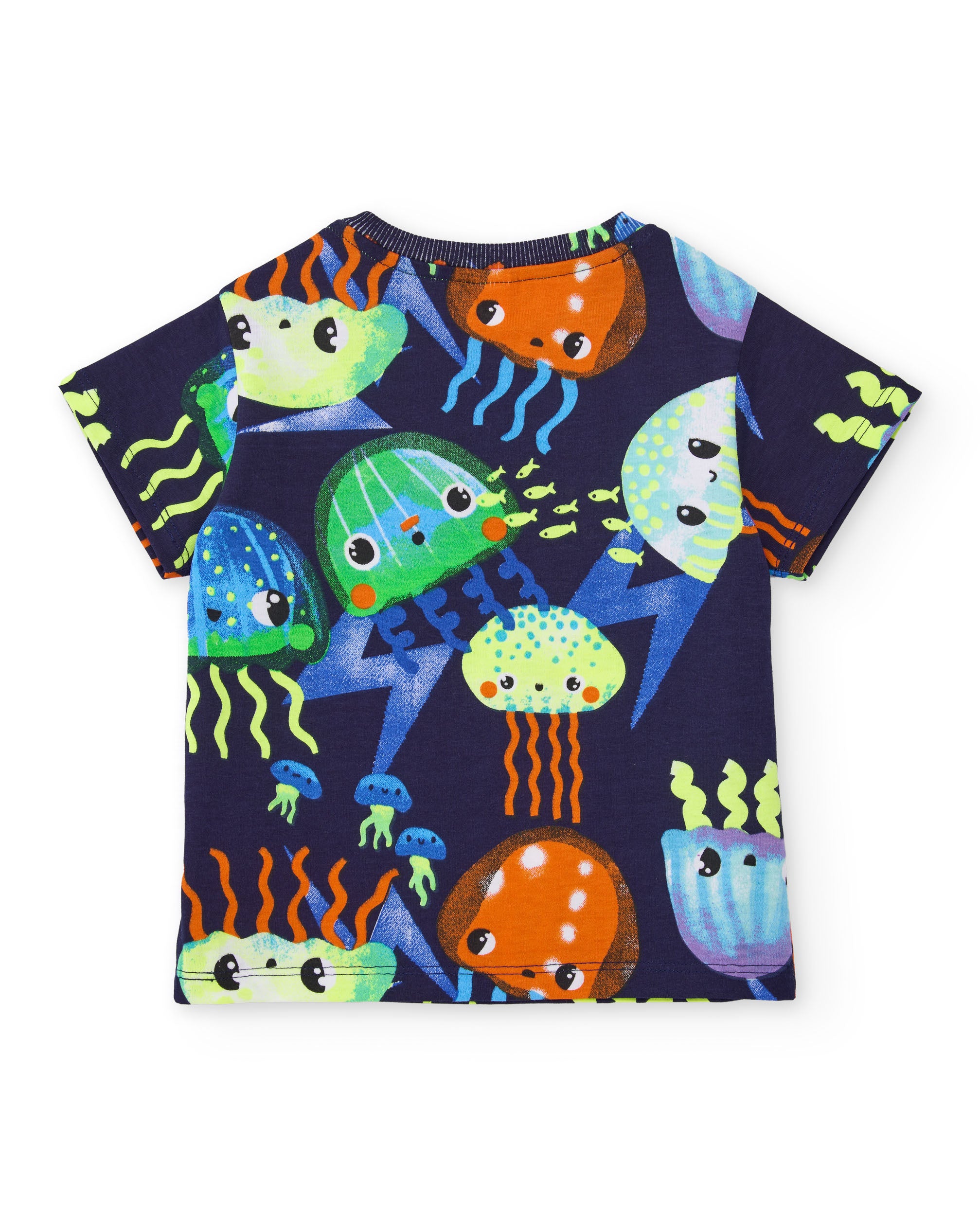 TucTuc Magliette T-shirt Meduse Maglietta Navy Maniche Corte