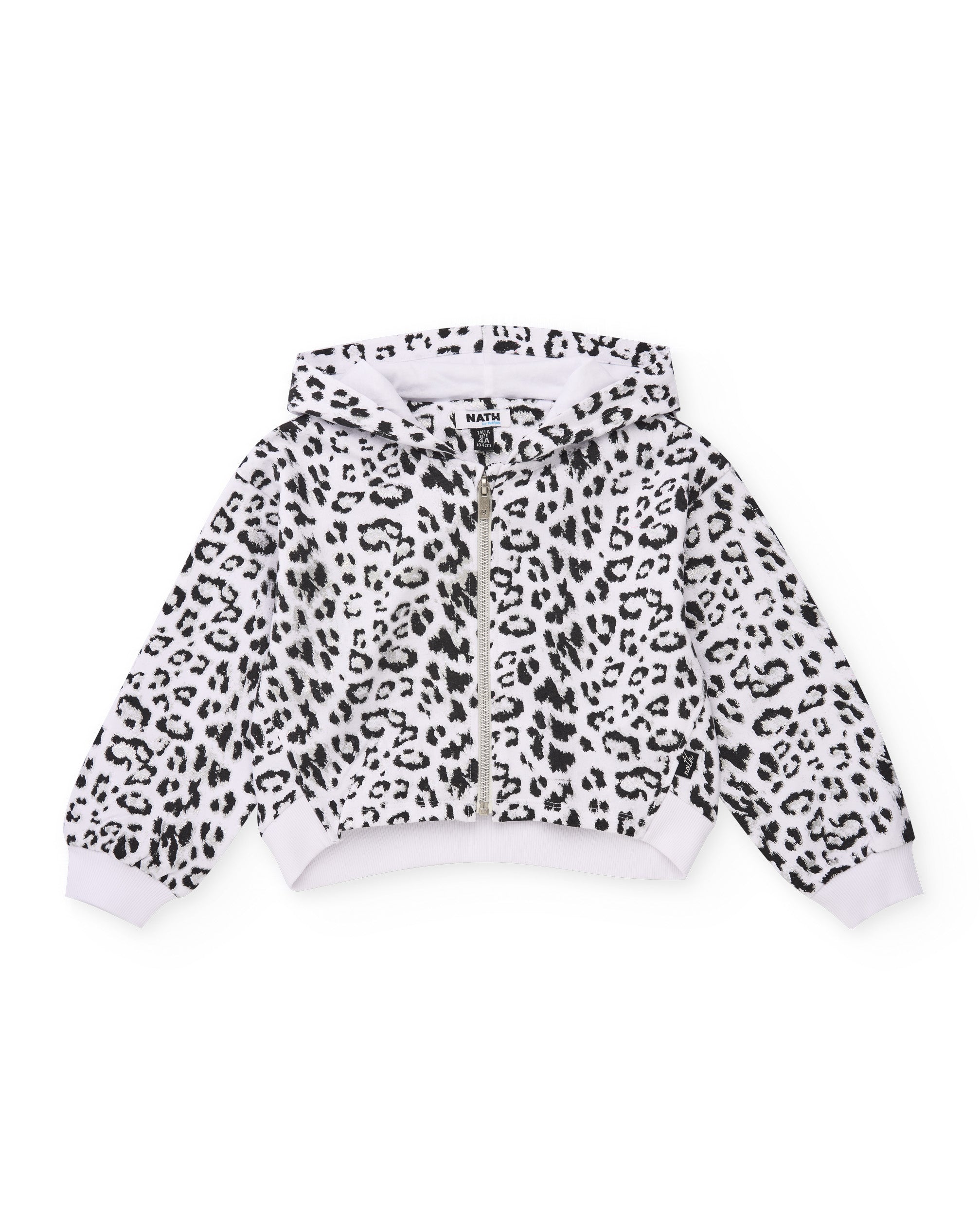 TucTuc Felpe Felpa Maglia Bambina Animalier Bianco