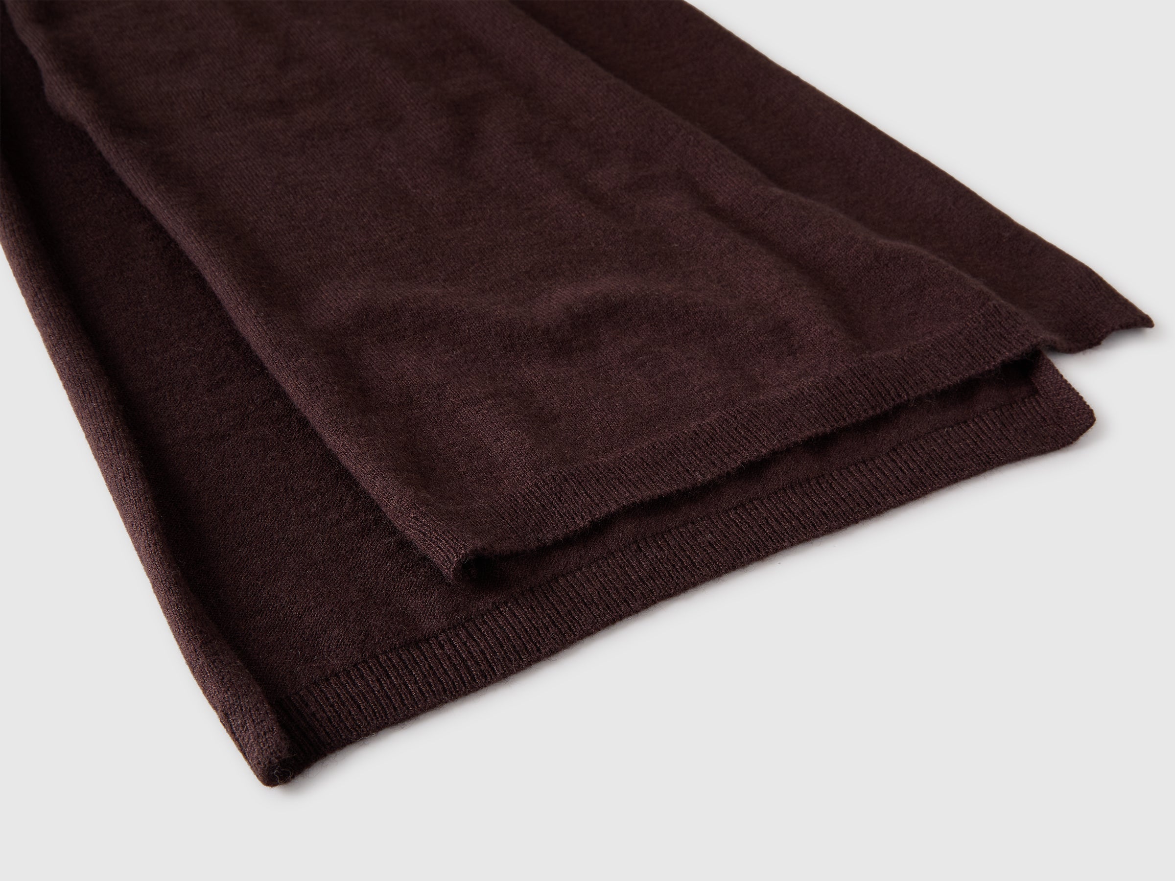 United Colors of Benetton Sciarpa lana cashmere tinta unita