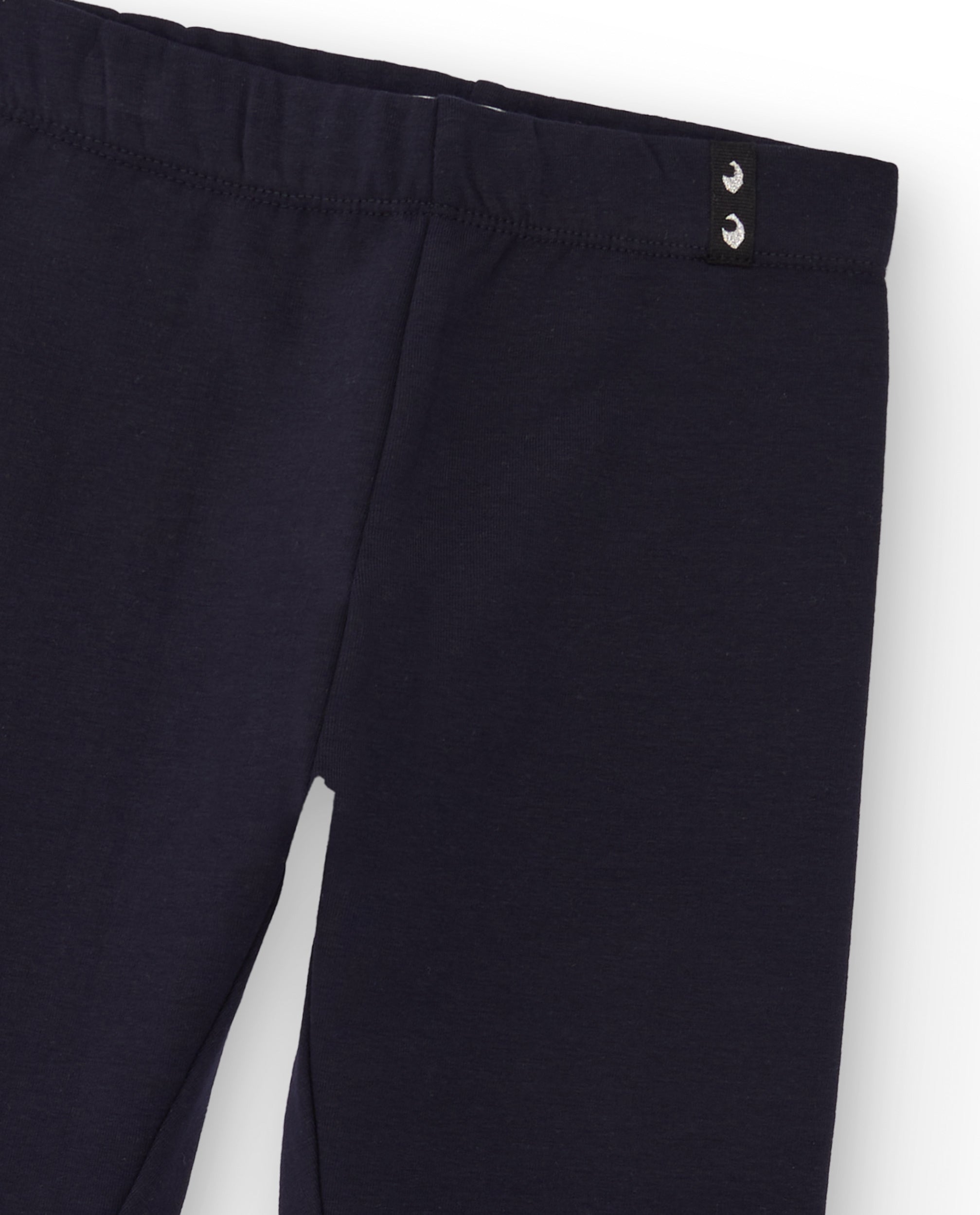 TucTuc Leggings bambina leggings navy blu marino elastico