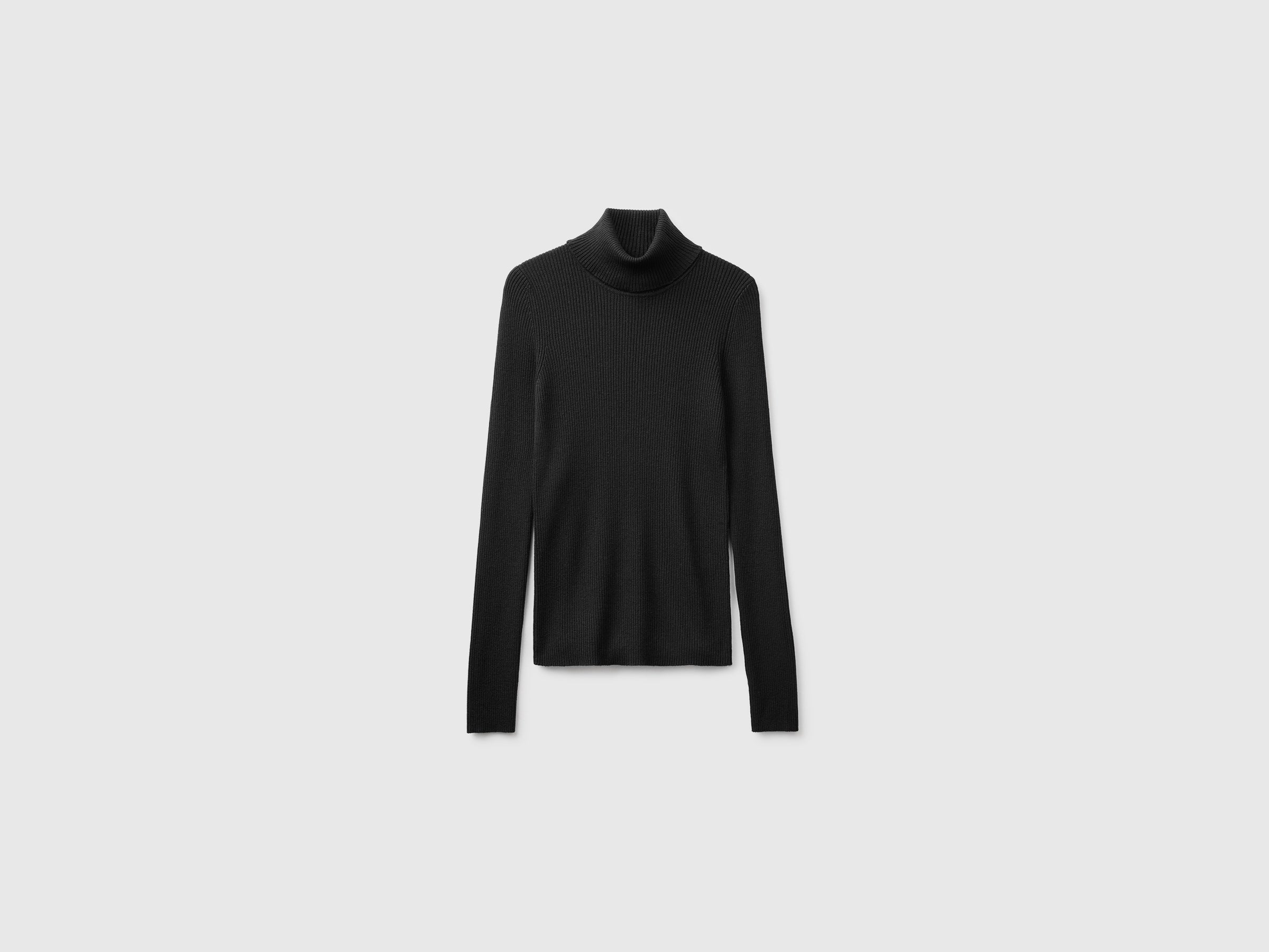 United Colors of Benetton dolcevita coste seta lana slim