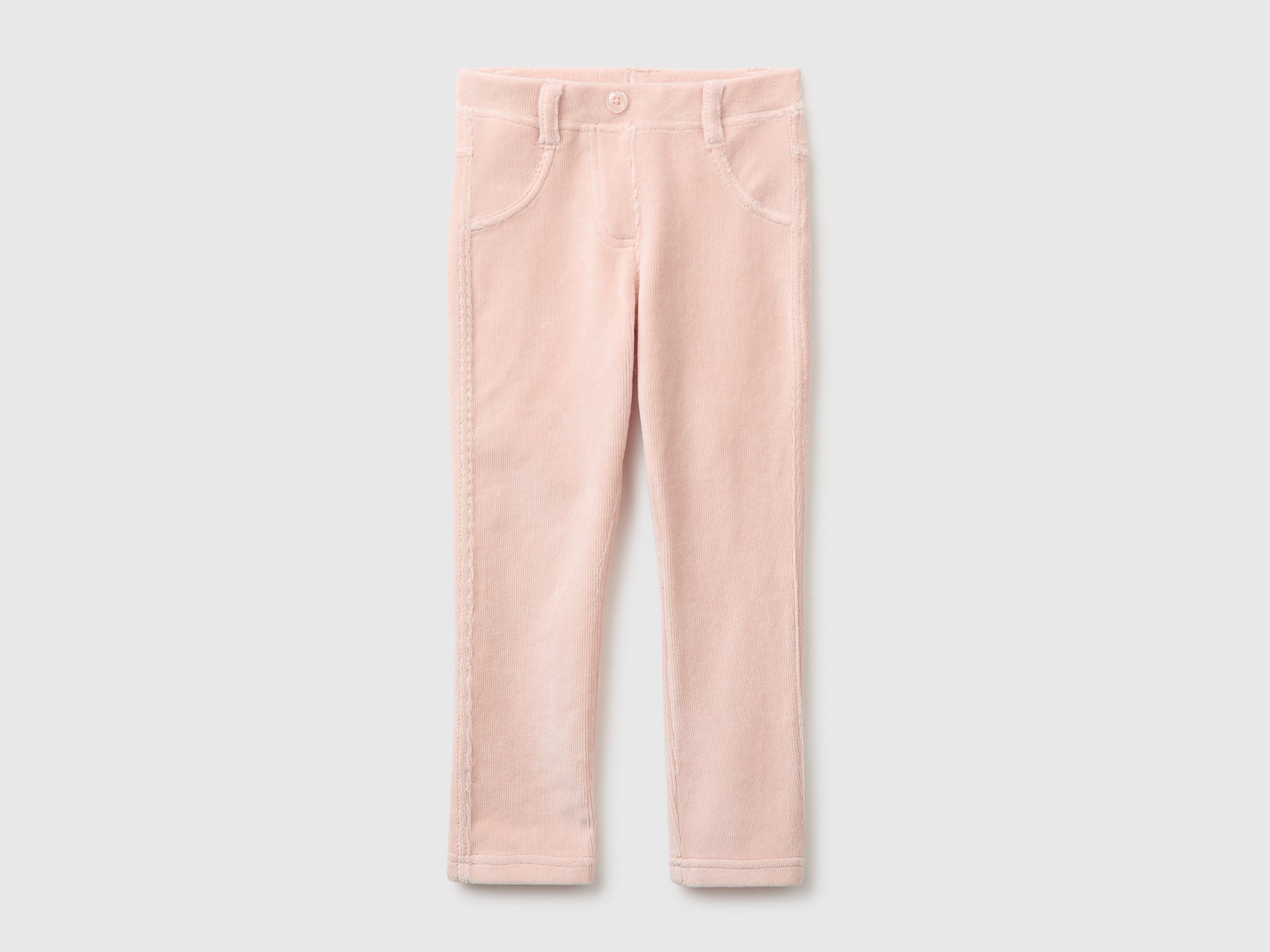 United Colors of Benetton pantaloni bimba ciniglia cotone 98