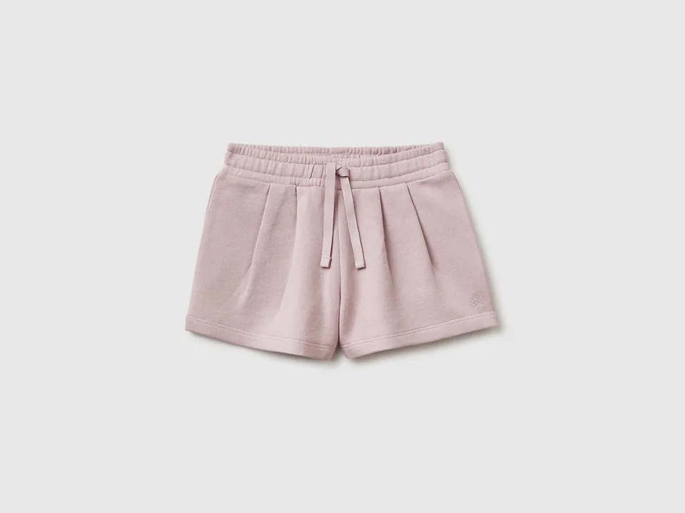 United Colors of Benetton Sweatshirts shorts felpati cotone bio
