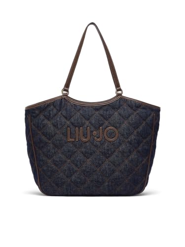 Liu Jo Borse Tote 00770 Denim Matelassé T_U_ Grande