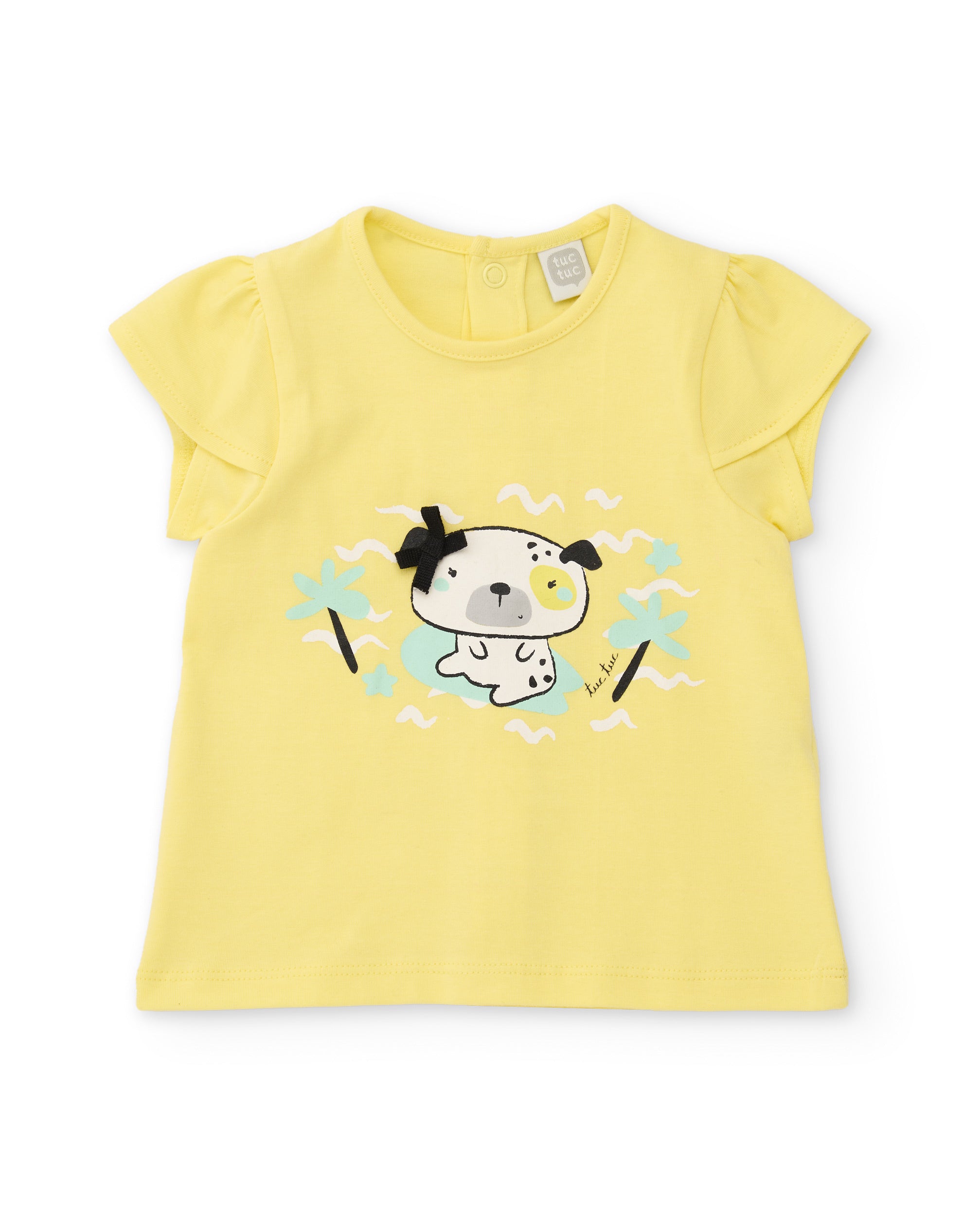 TucTuc Completi Completo Maglia 3 Pezzi Neonata Bianco