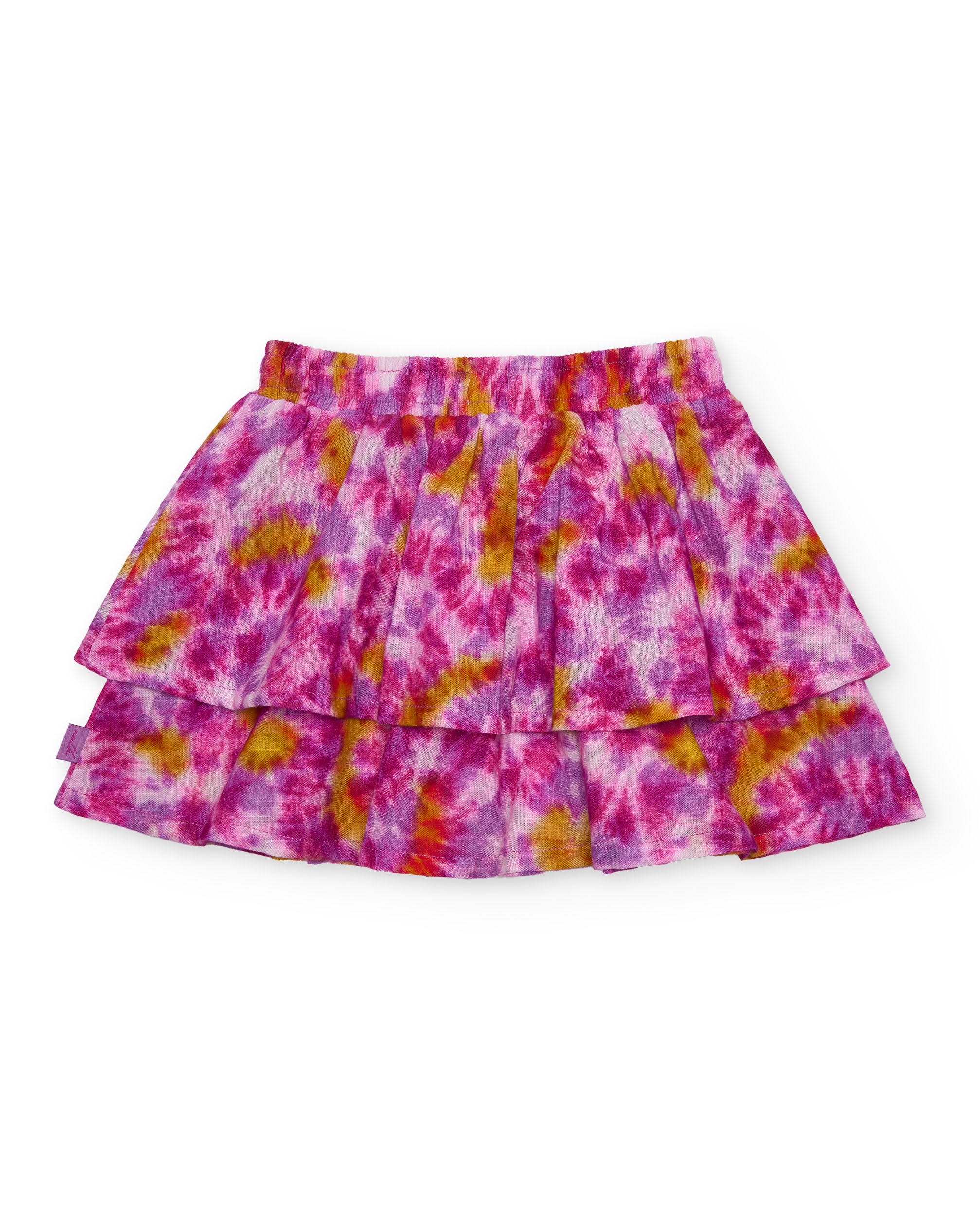 TucTuc Gonne Gonna Bambina Tie-Dye Fucsia Balze