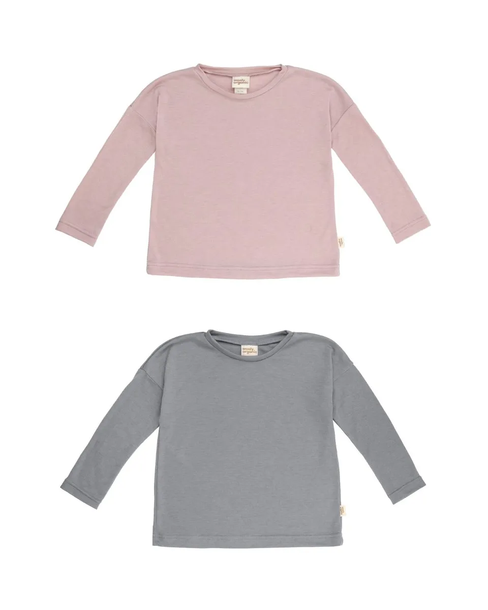 Woolly Organic Lyocell Wool Shirt maglia termica manica lunga
