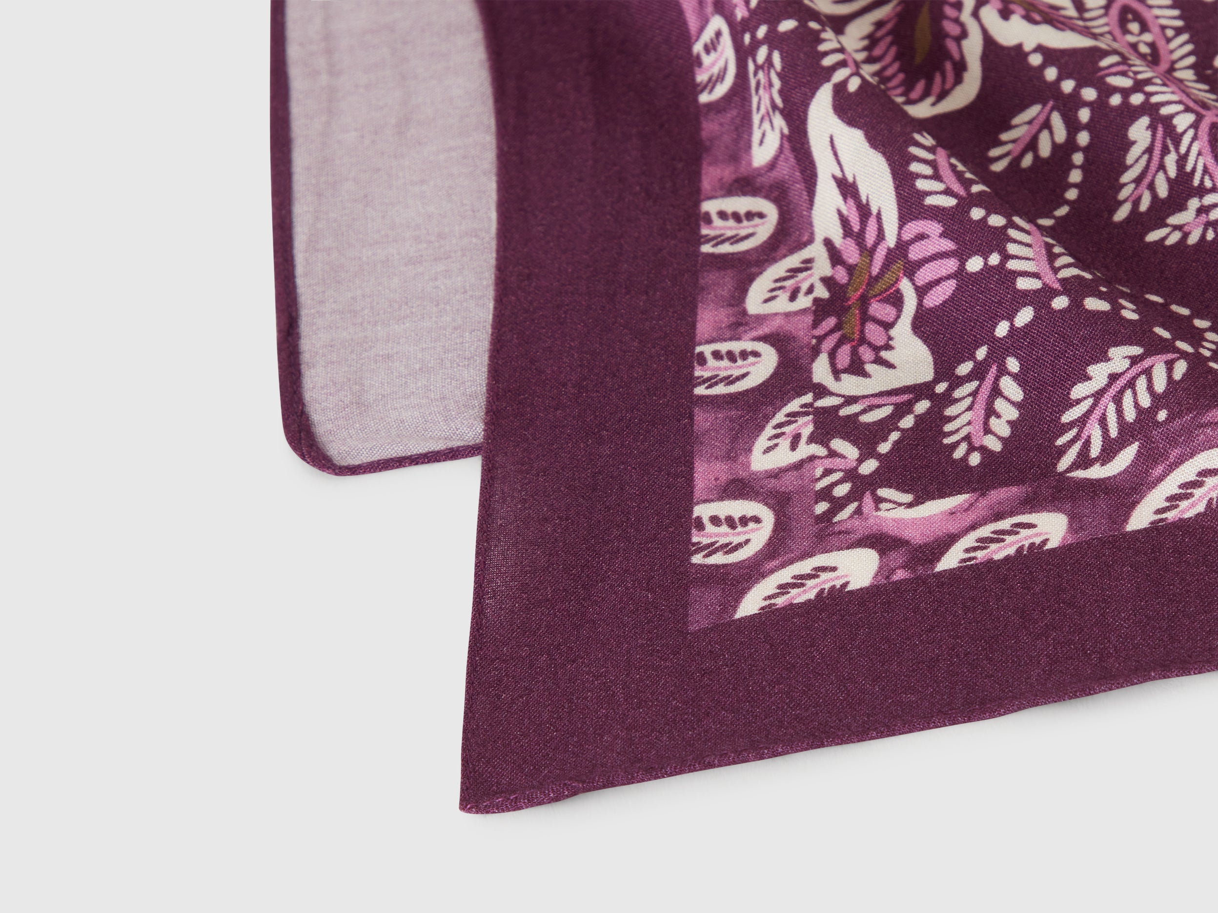 United Colors of Benetton Foulard Stampa Bandana in Viscosa