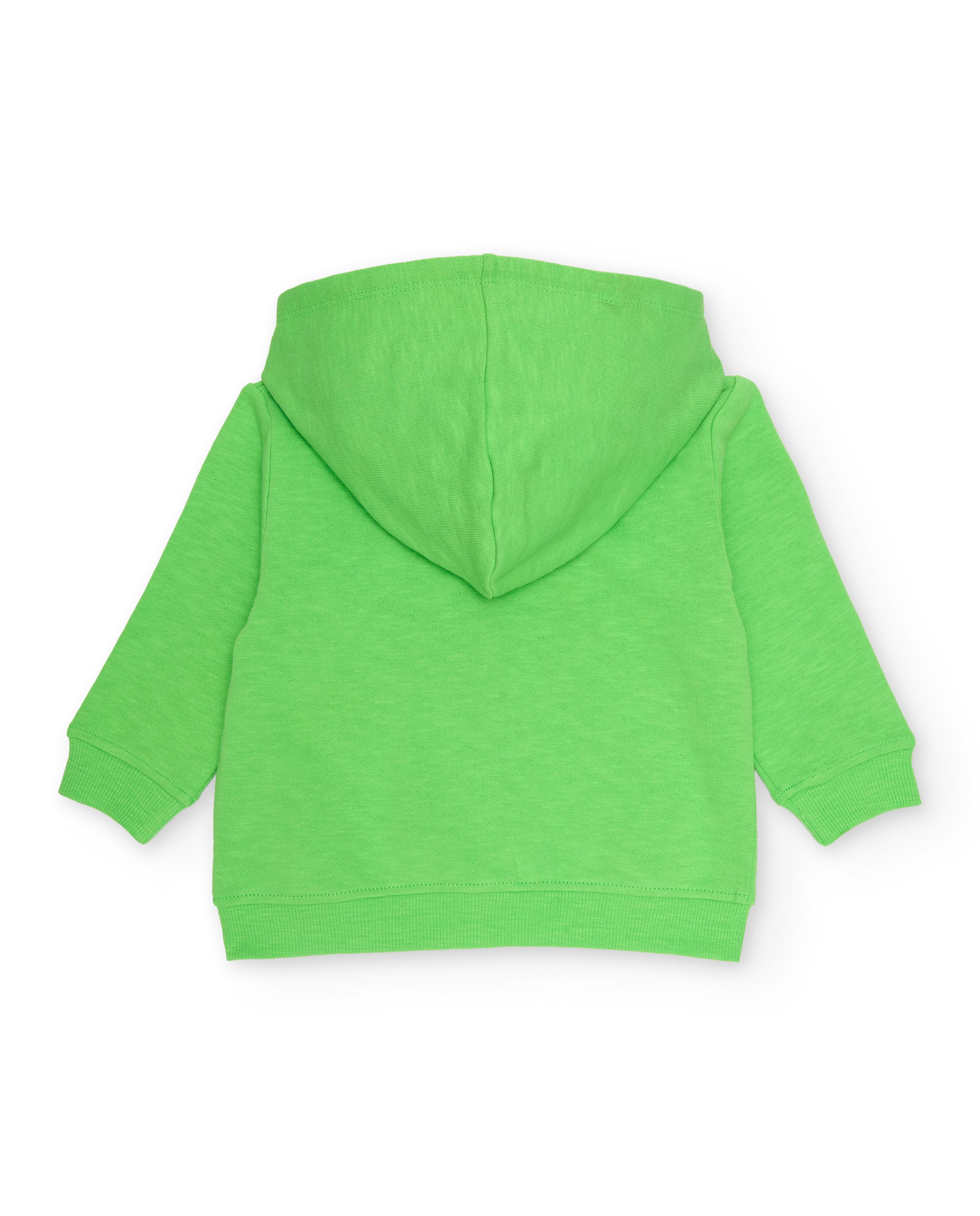 TucTuc Felpe Felpa Bambino Verde Cappuccio Cerniera