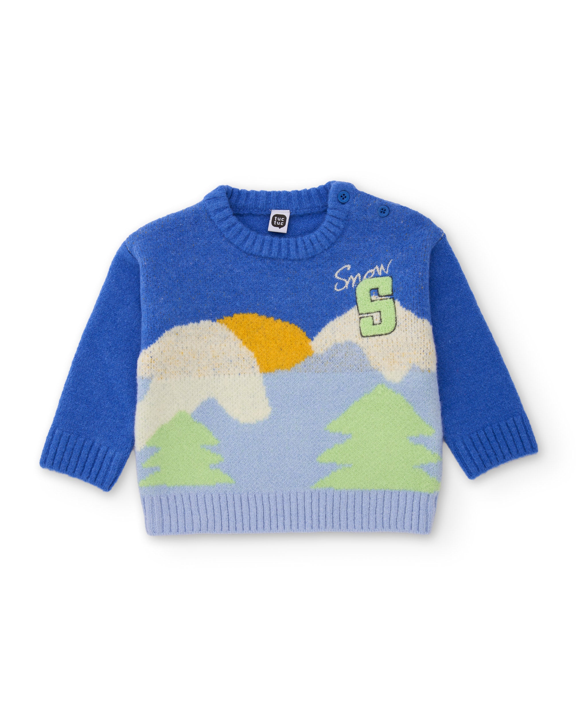 TucTuc Maglioni Maglione bambino tricot invernale blu