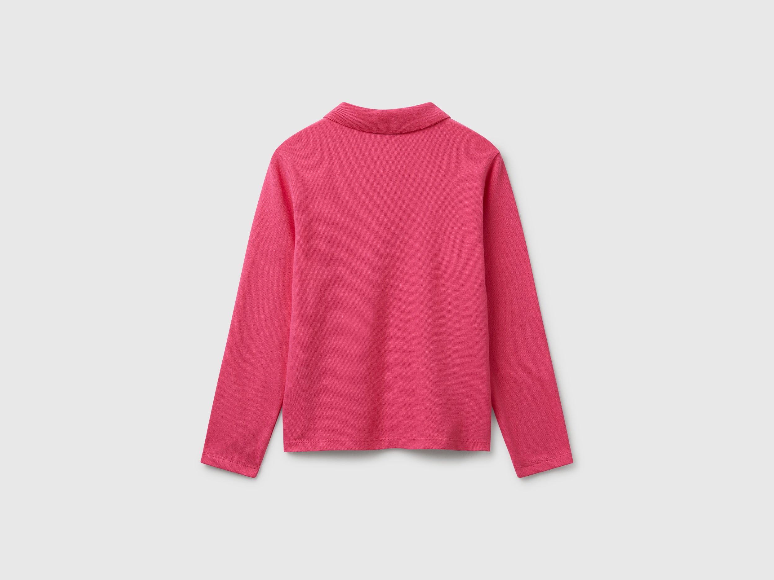United Colors of Benetton Polos polo manica lunga cotone biologico