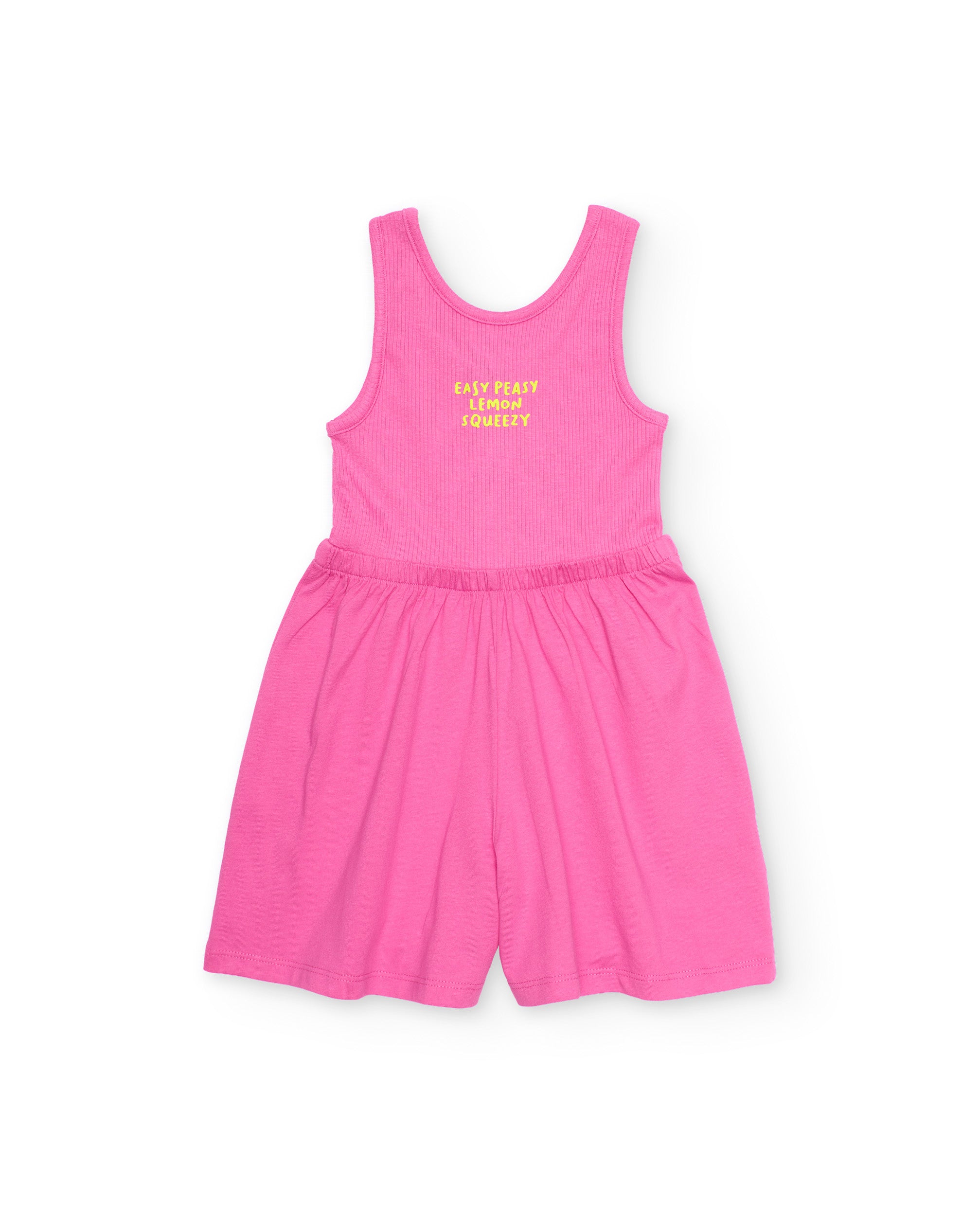 TucTuc Tutine tuta bambina rosa a costine