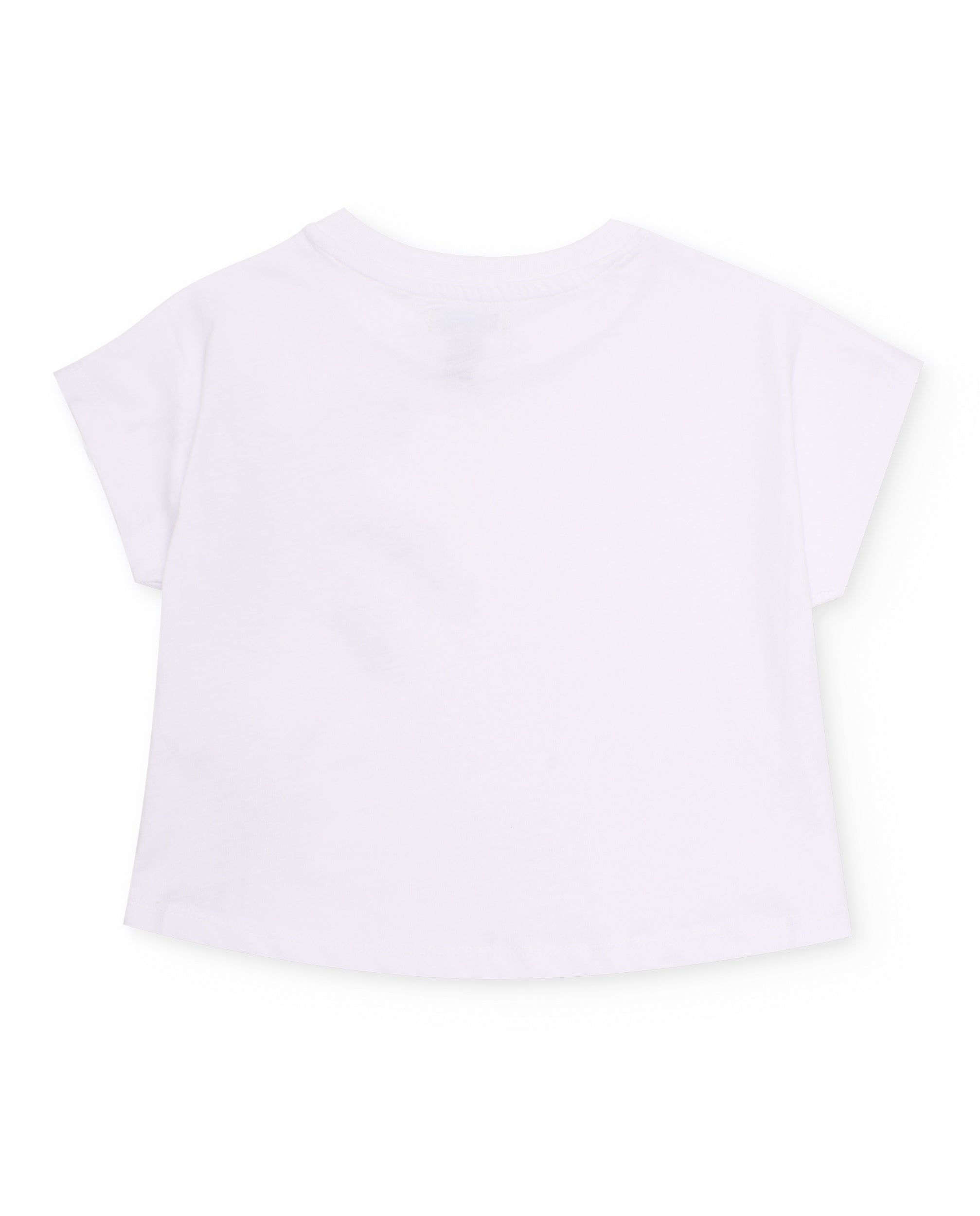 TucTuc Completi completo bambina palma bianco maglia estate