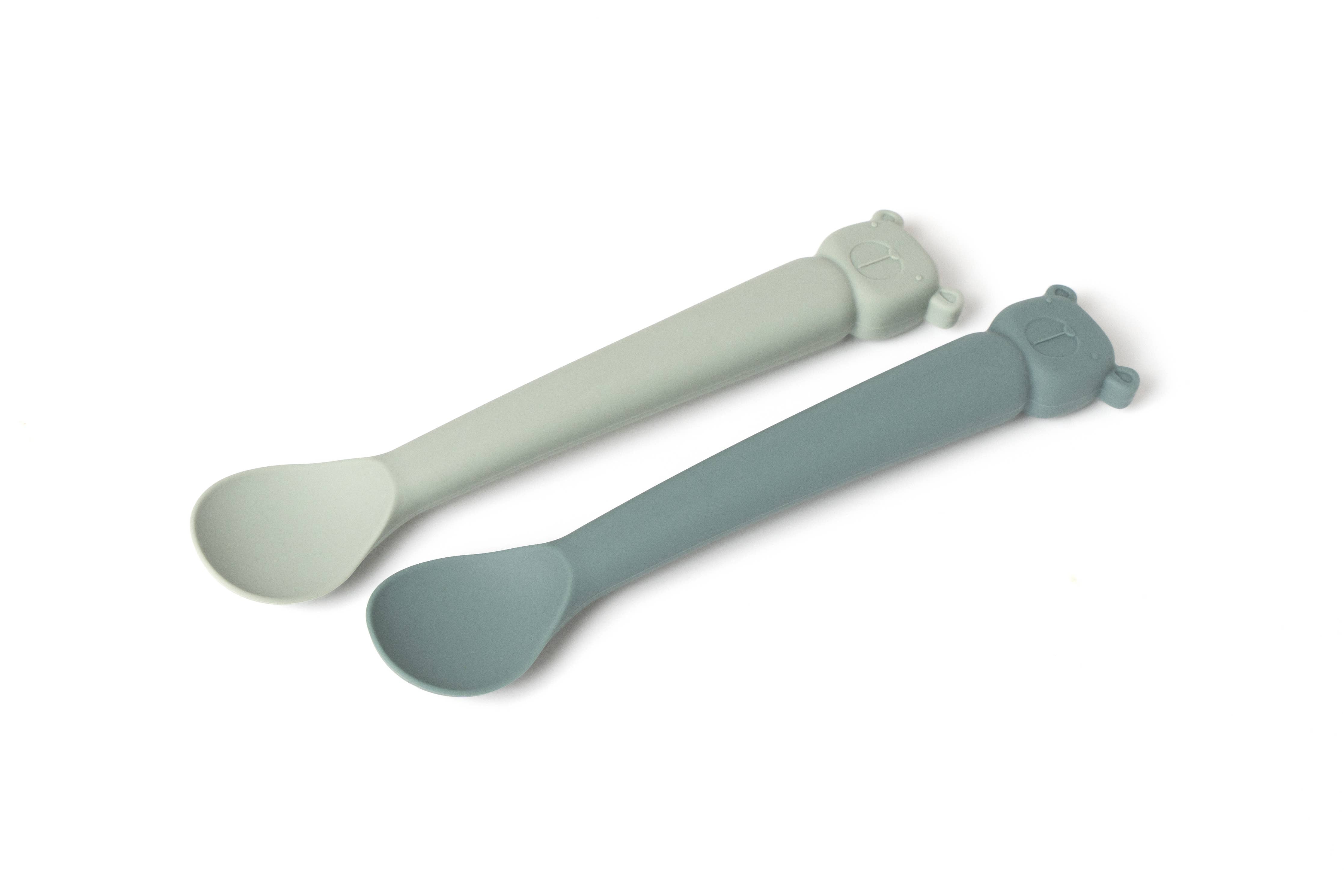 Kocarcia Cotton Cloud Set 2 cucchiai silicone Iceberg Oceano