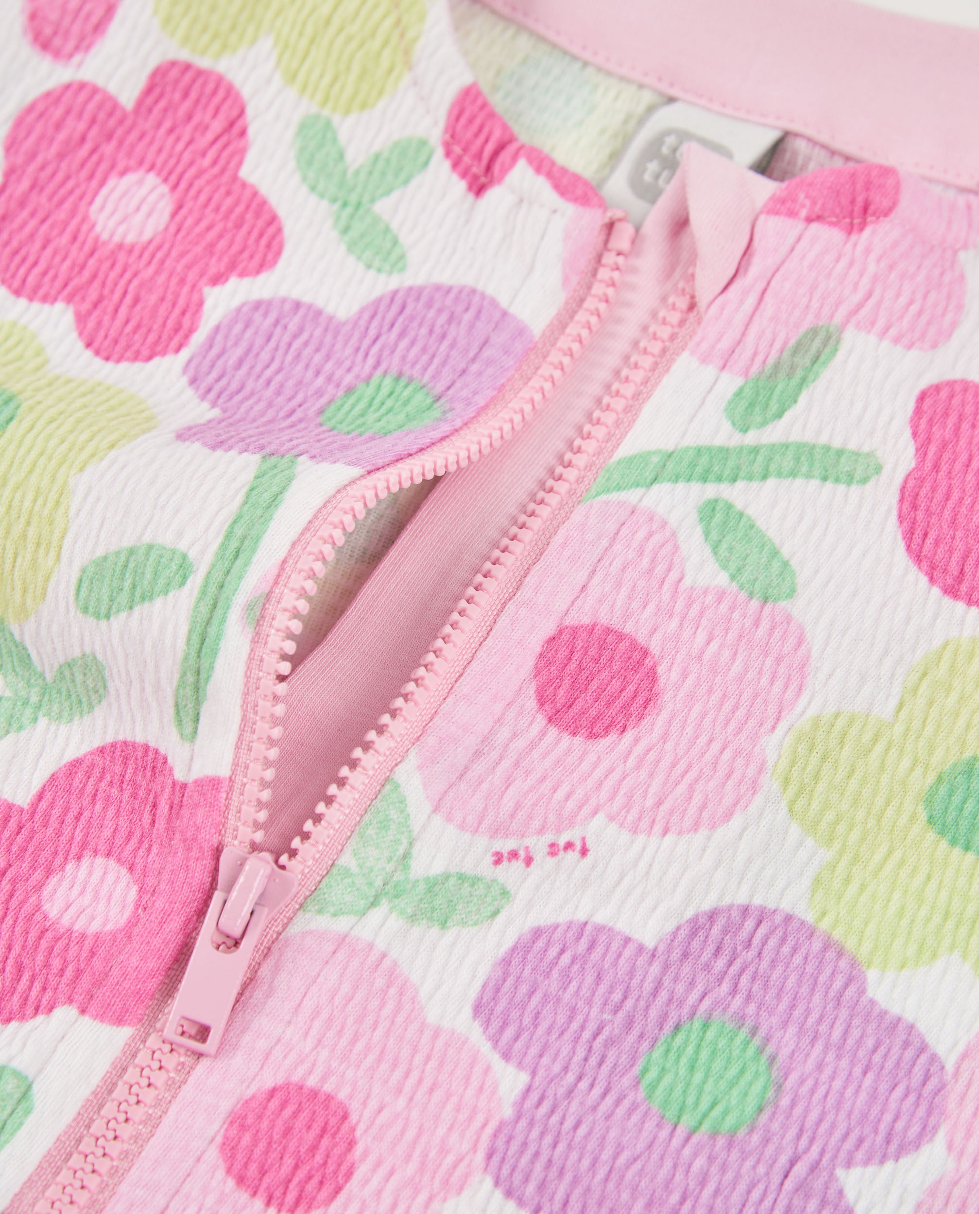 TucTuc Completi Completo Neonata Rosa 3 Pezzi Fiori