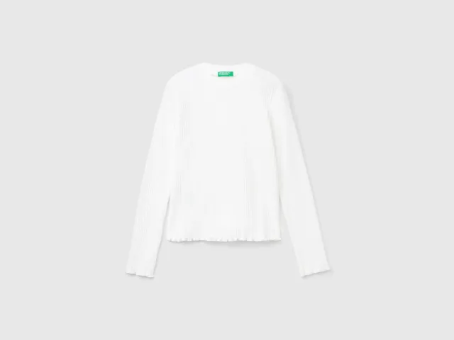 United Colors of Benetton T-shirt cotone elasticizzato slim-fit taglia M
