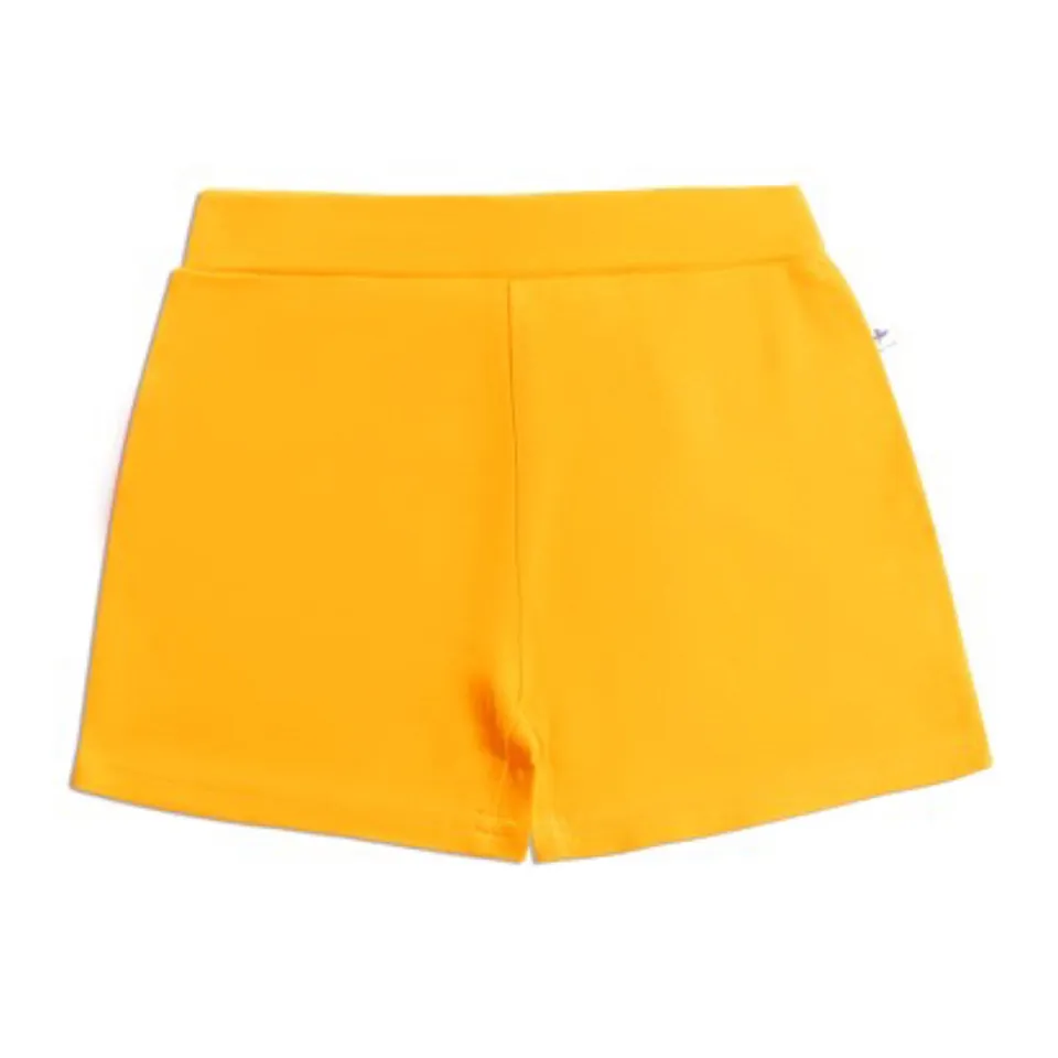 Leela Cotton Pantaloncini Gialli Cotone Organico 1-2 Anni