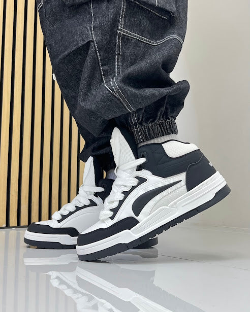 Sottosopra vvr777 sneakers alta lacci oversize bianco 43