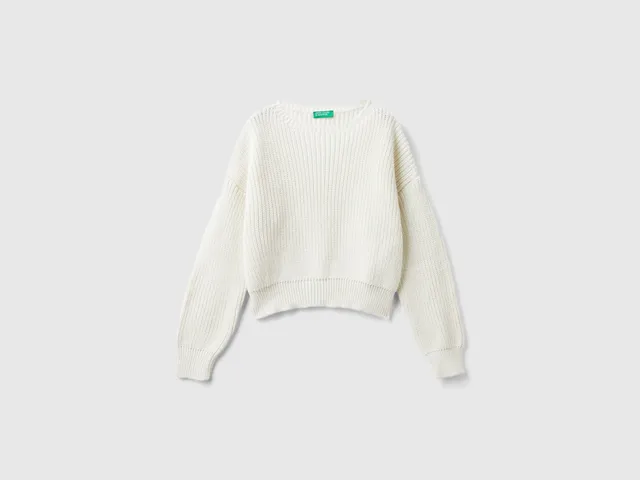 United Colors of Benetton Sweaters Boxy Fit Sweater maglione taglia M