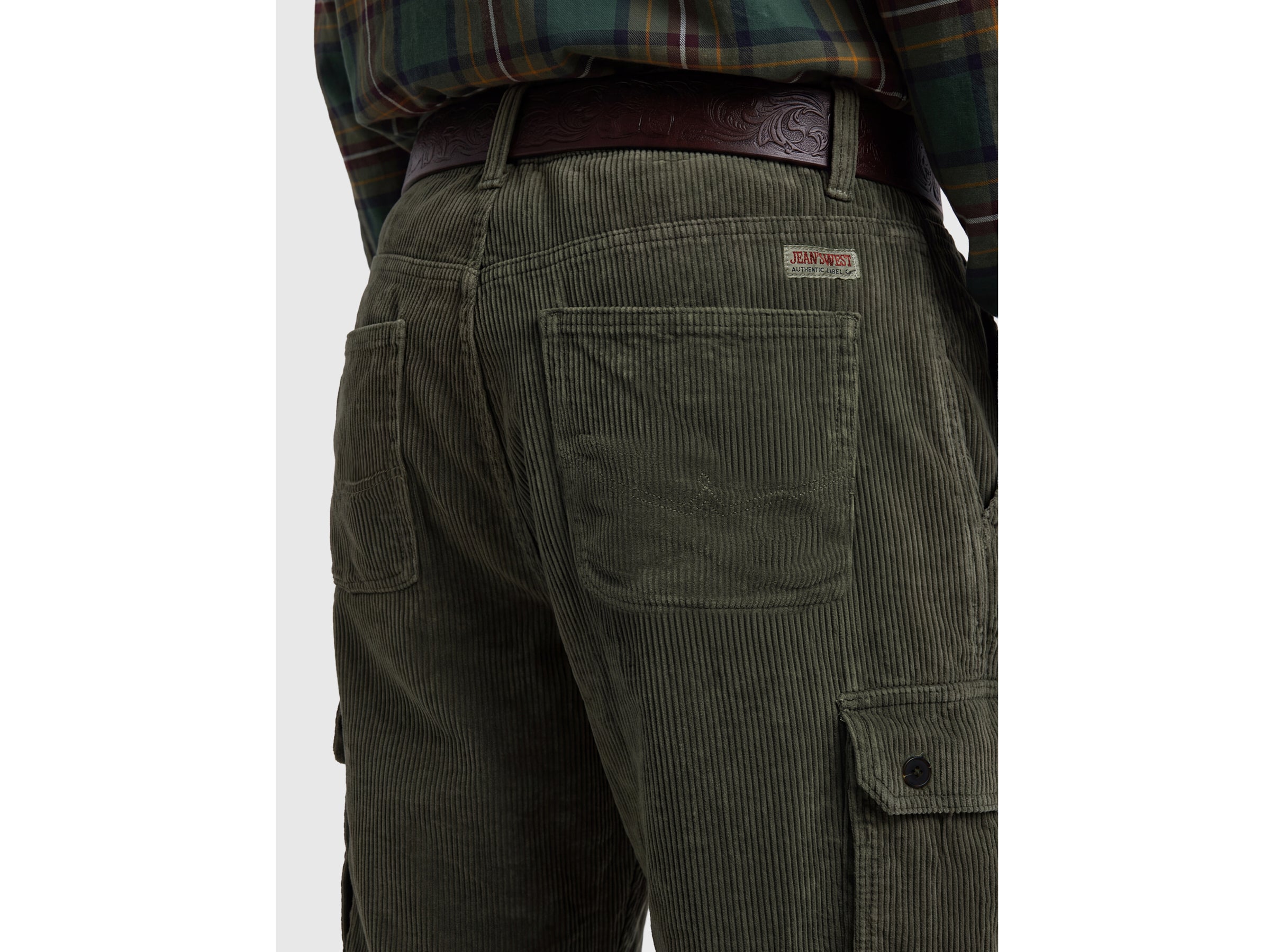 United Colors of Benetton Trousers Cargo Velluto Cotone 32