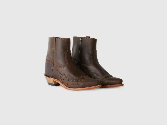 United Colors of Benetton Shoes stivali texani pelle bassi
