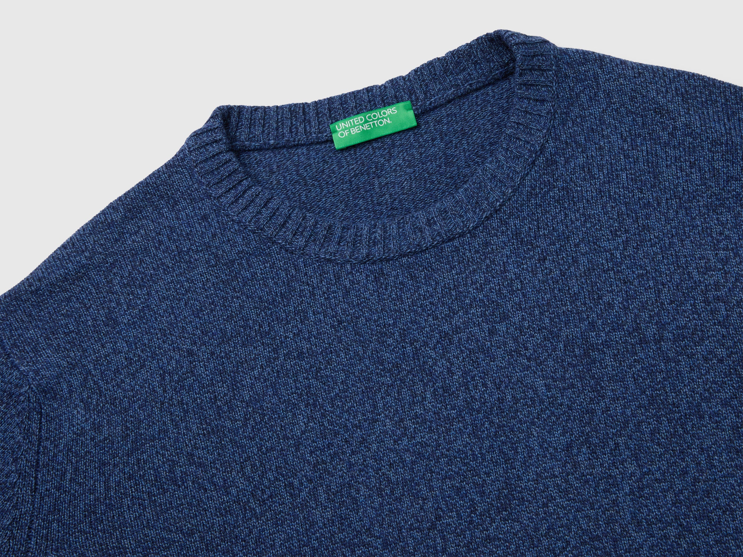 United Colors of Benetton Maglione Girocollo M Lana Cashmere