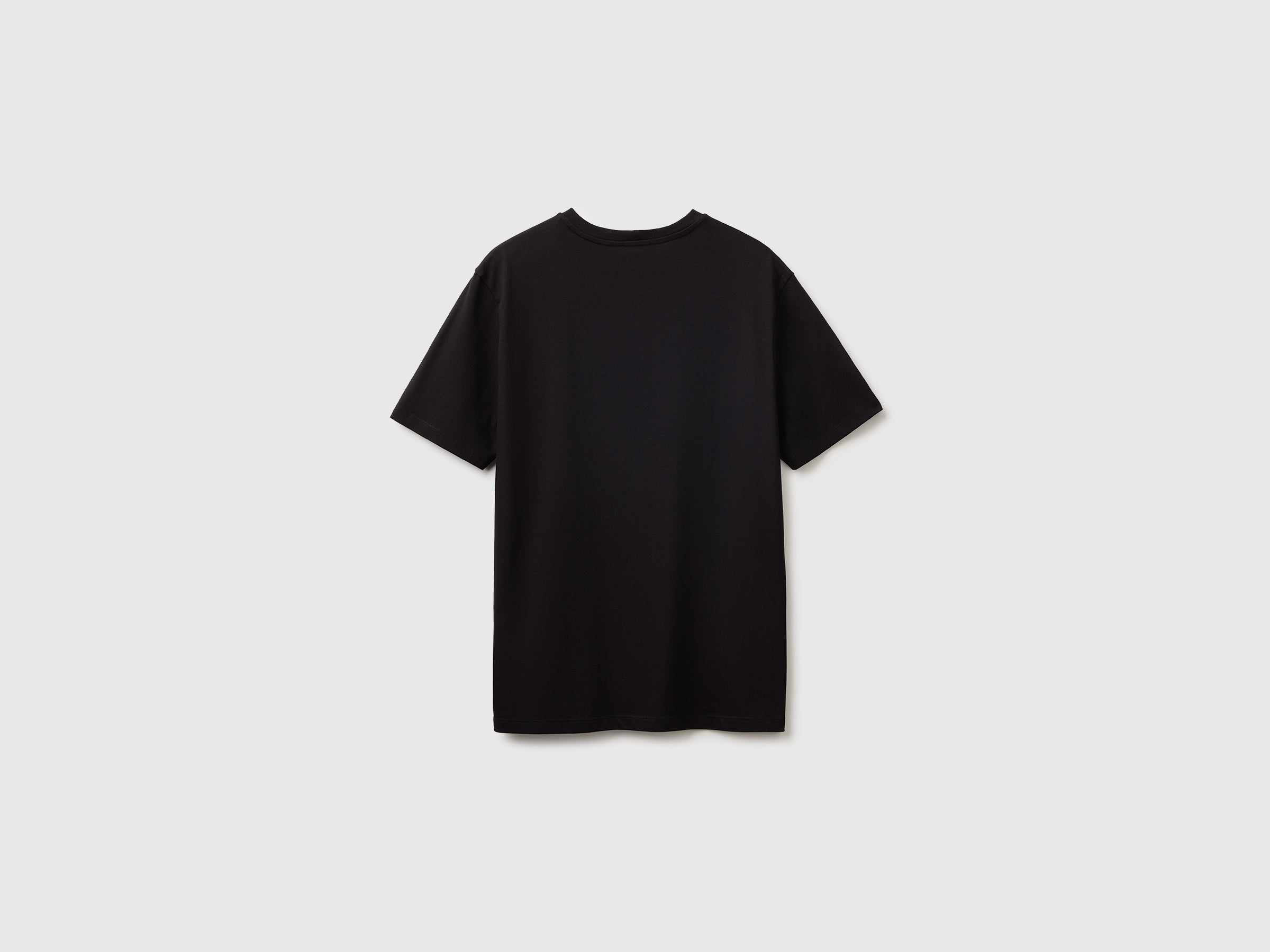 United Colors of Benetton Regular fit T-shirt con logo maglietta cotone bio