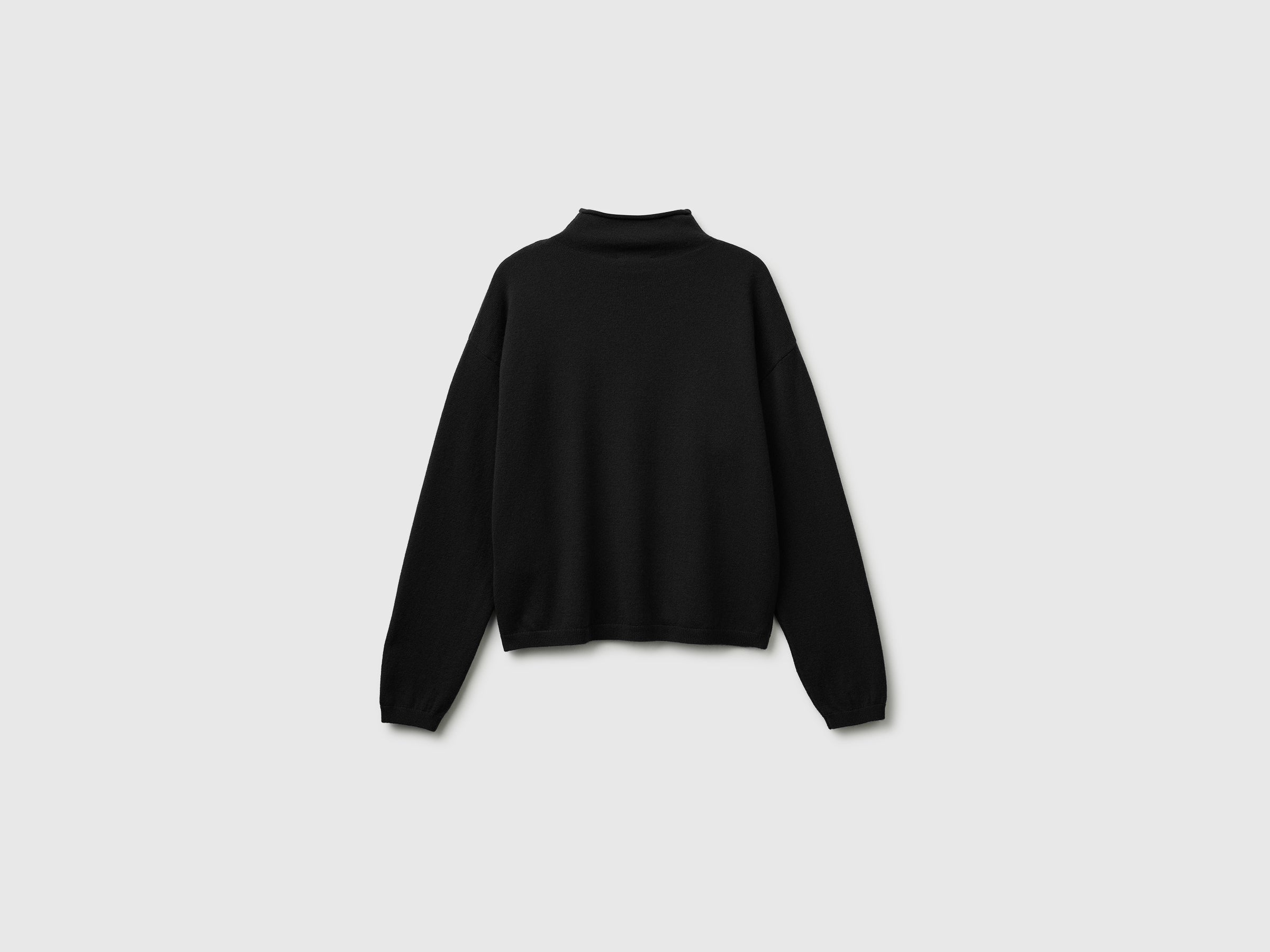 United Colors of Benetton Maglione lana cashmere scollo S