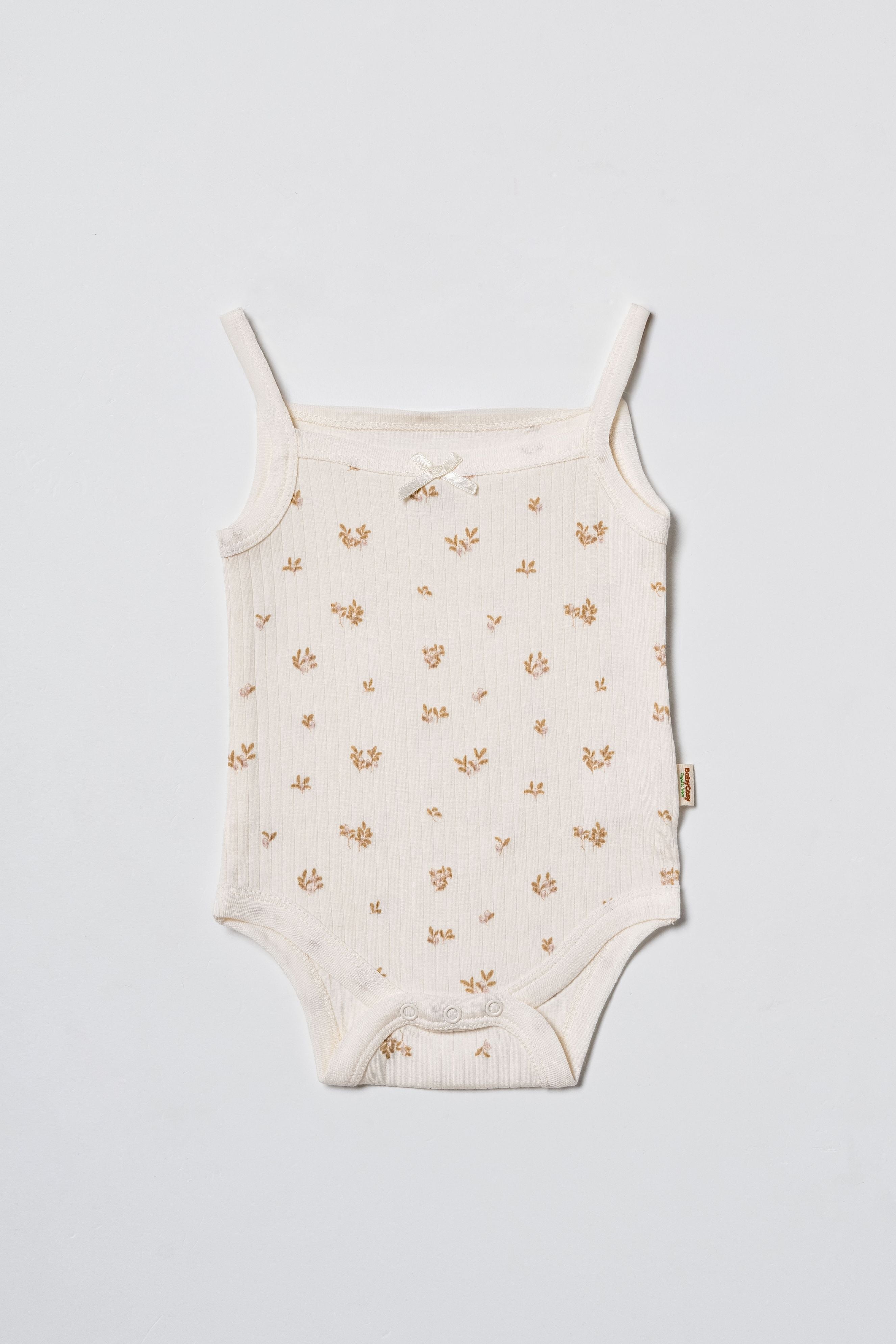 Kocarcia Babycosy Set 2 Body Senza Maniche Modal Crema