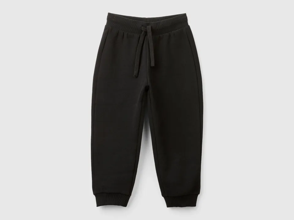 United Colors of Benetton pantaloni tuta felpa cotone caldo bimbo