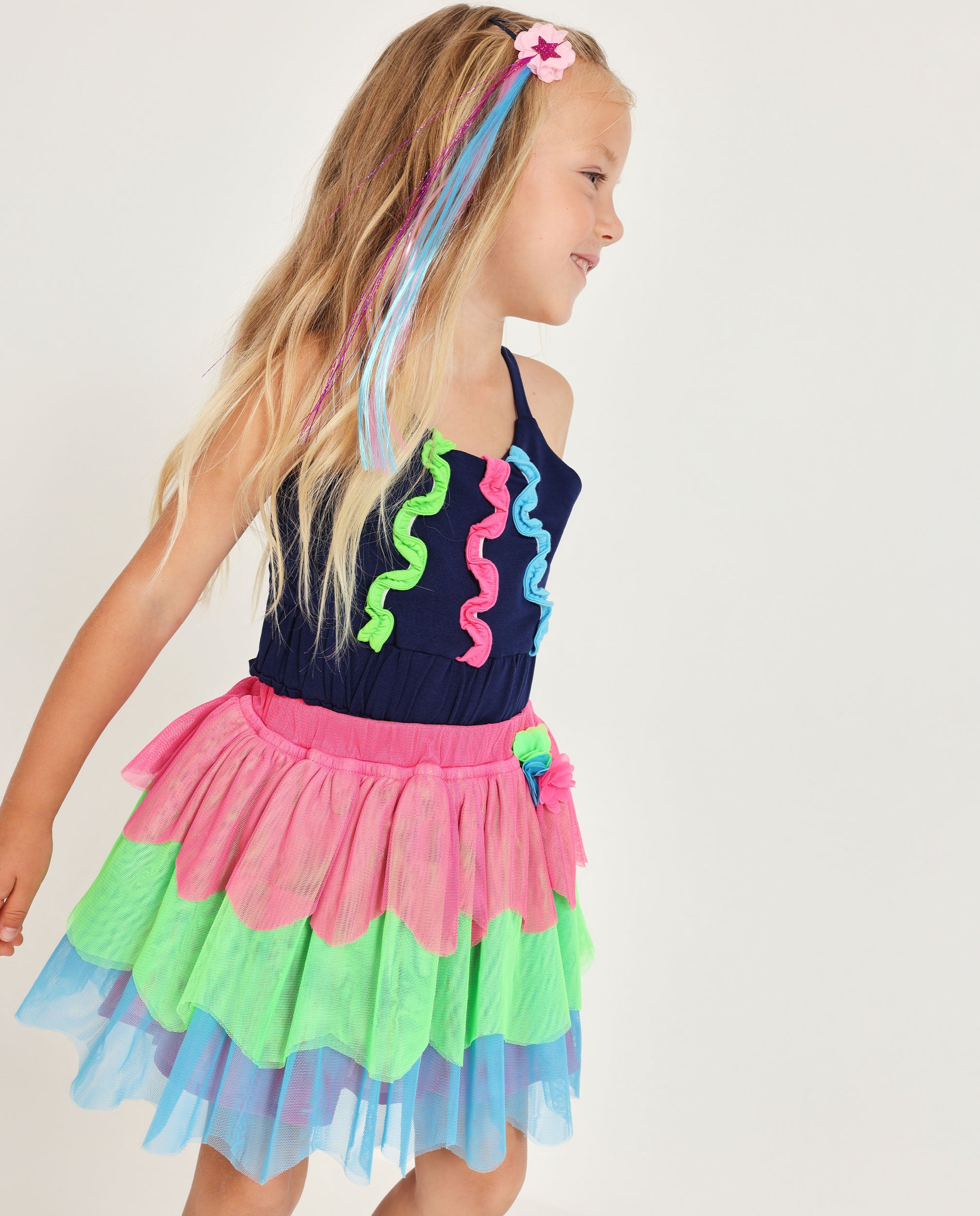 TucTuc Gonne gonna bambina tulle multicolore