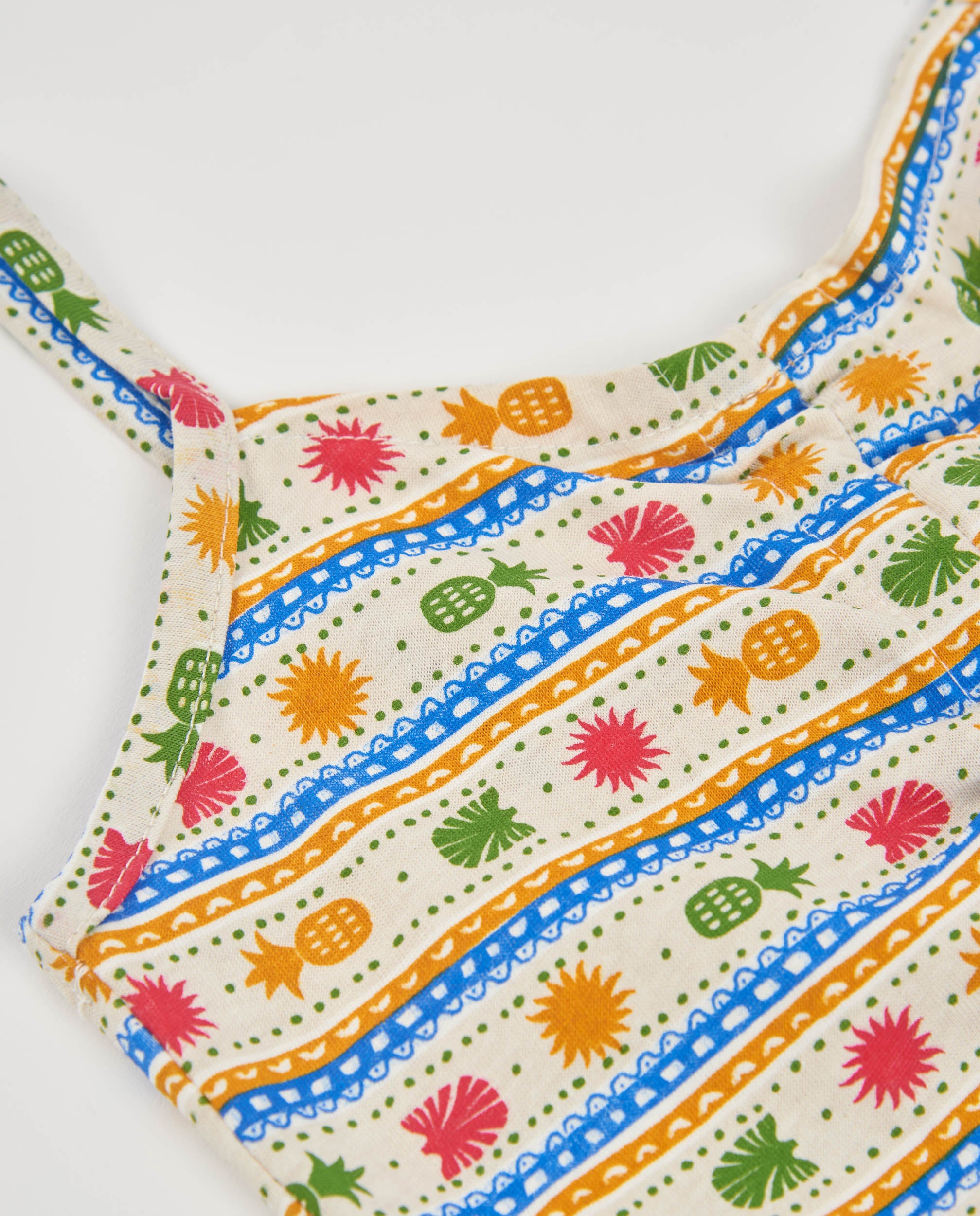 TucTuc Magliette top bimba maglia beige frutta 4 anni