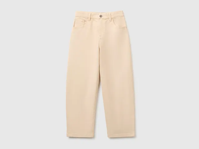 United Colors of Benetton Trousers Pantaloni cotone cinque tasche M
