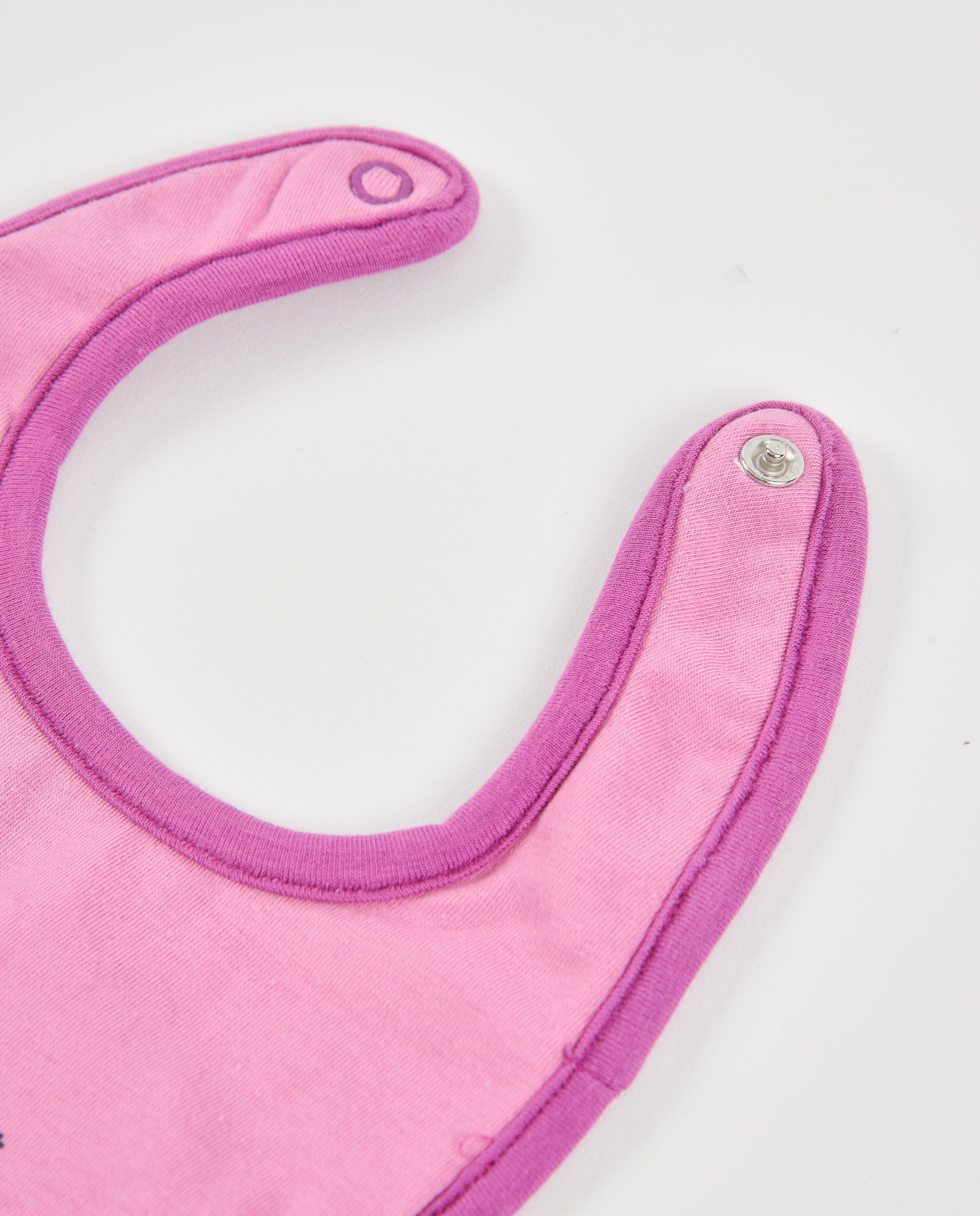 TucTuc Accessori Set 2 Bavaglini Neonata Rosa Volpe