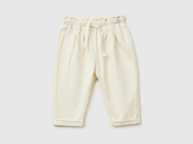 United Colors of Benetton pantaloni neonato cotone coniglio