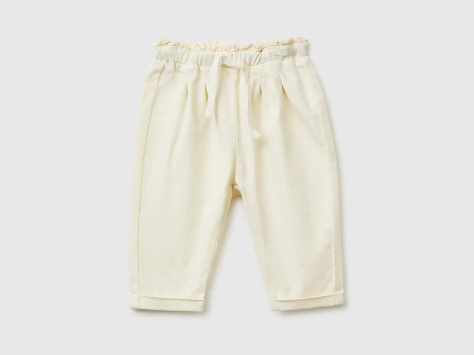 United Colors of Benetton pantaloni neonato cotone coniglio