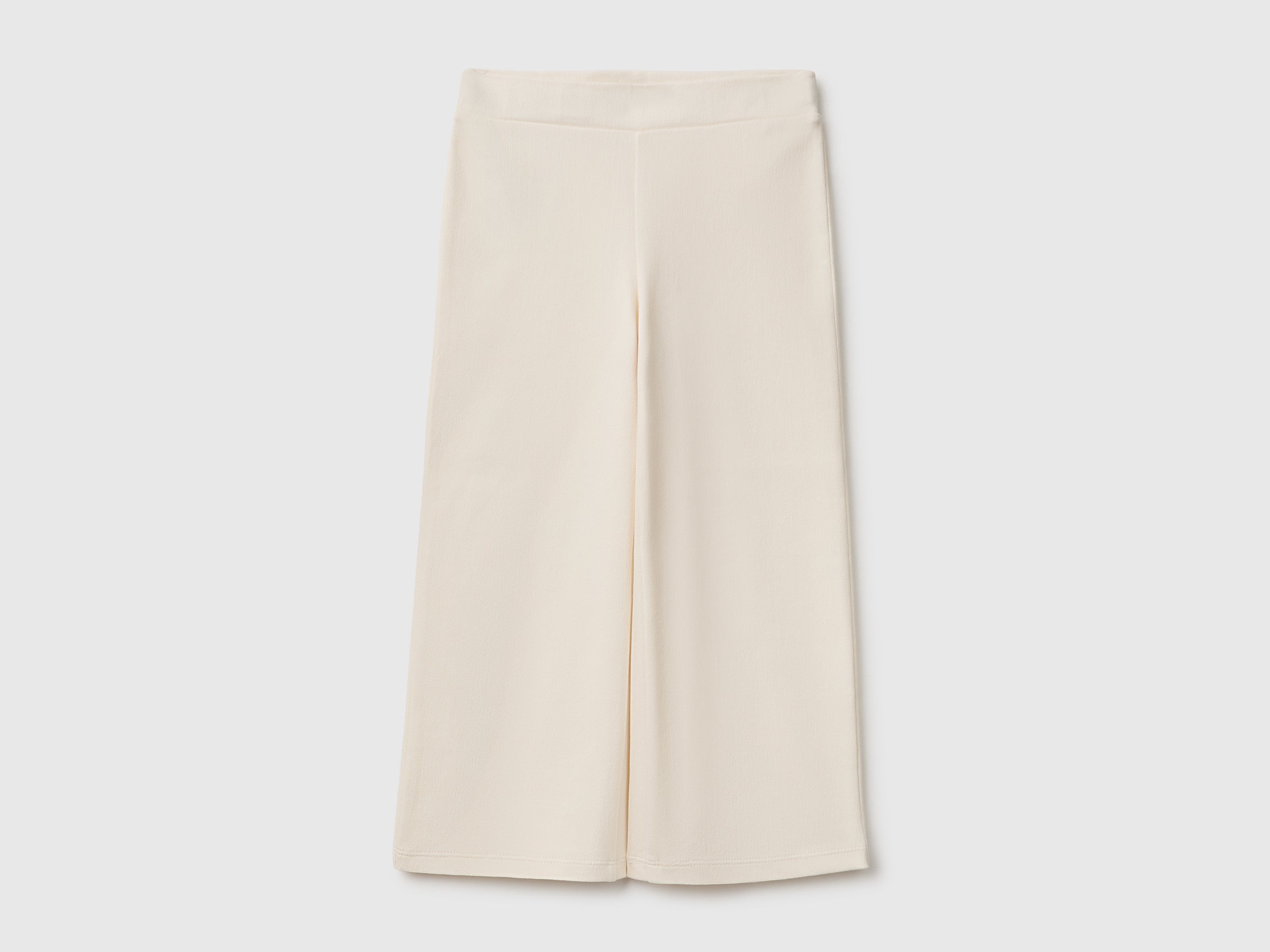 United Colors of Benetton pantaloni palazzo cotone gamba larga 104