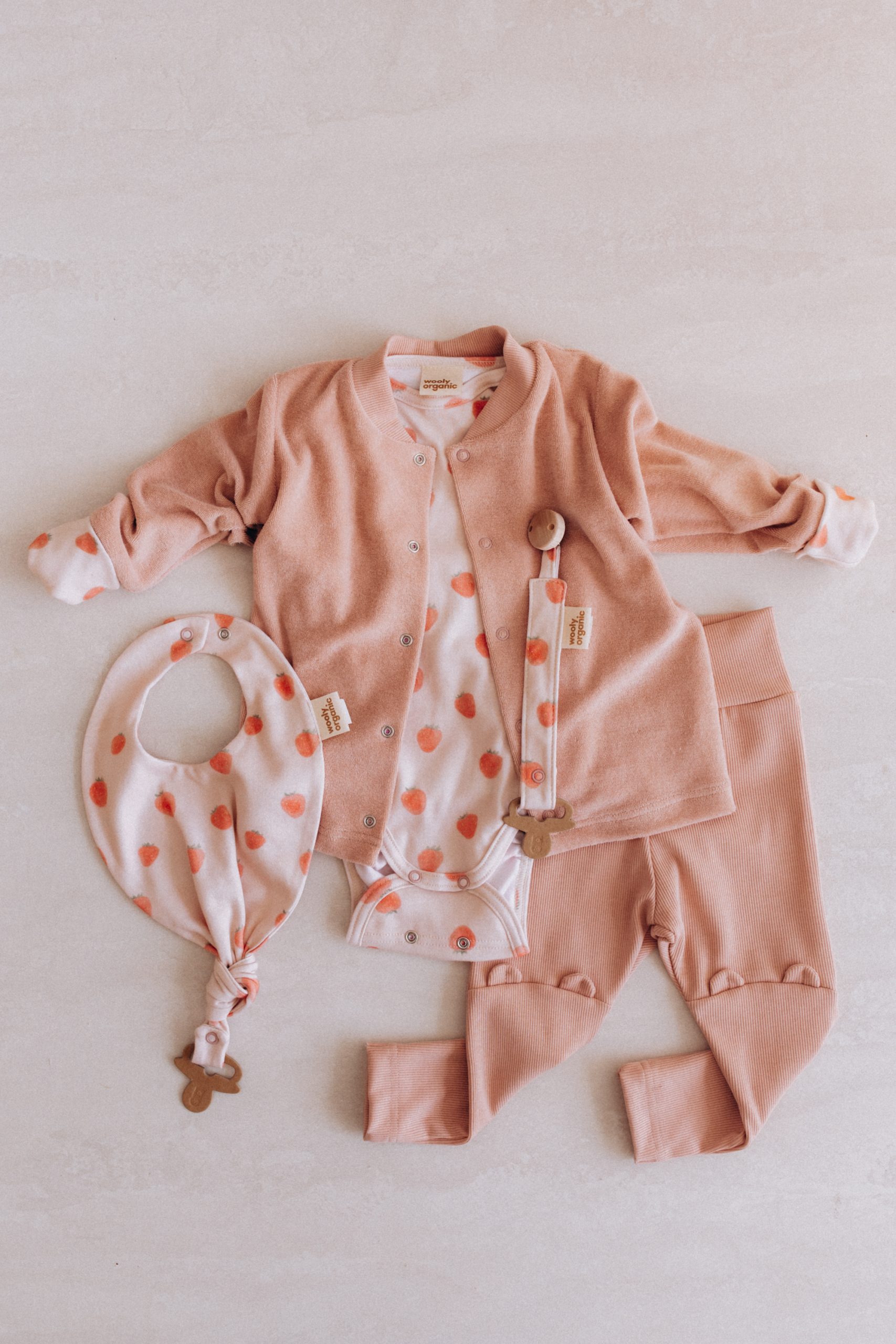 Woolly Organic Baby Leggings orecchie teddy leggings cotone bio